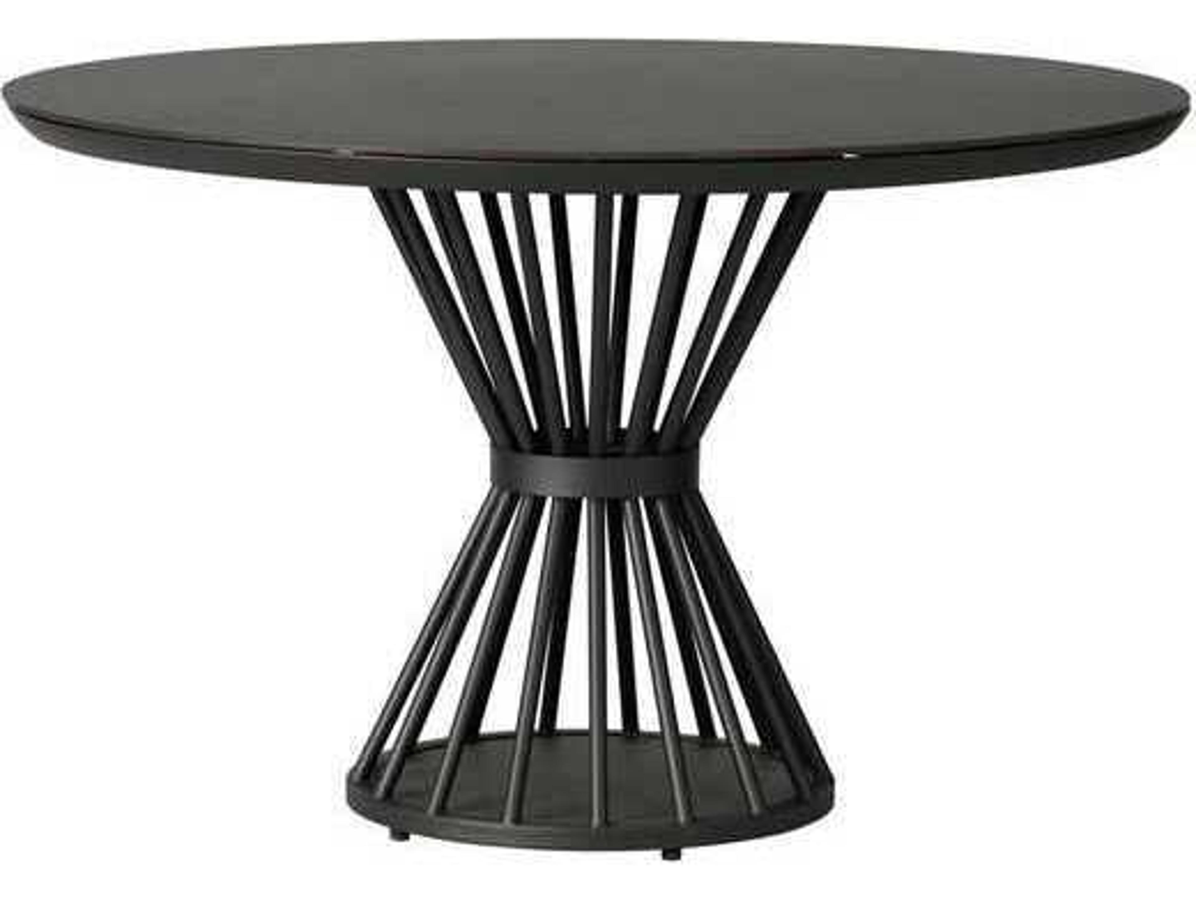 Lloyd Flanders Escape Aluminum 47” Round Dining Table