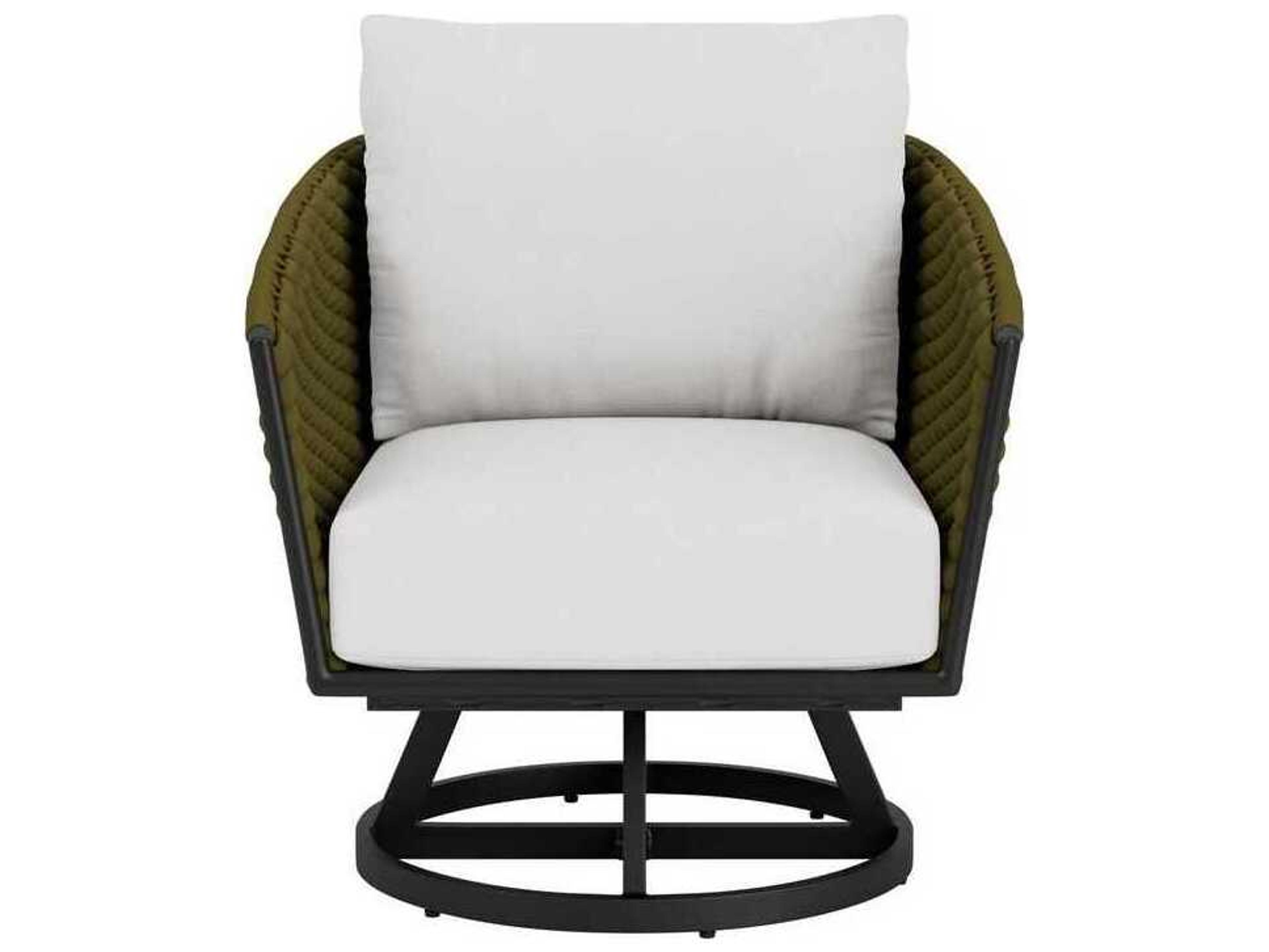 Lloyd Flanders Escape Aluminum Swivel Lounge Chair