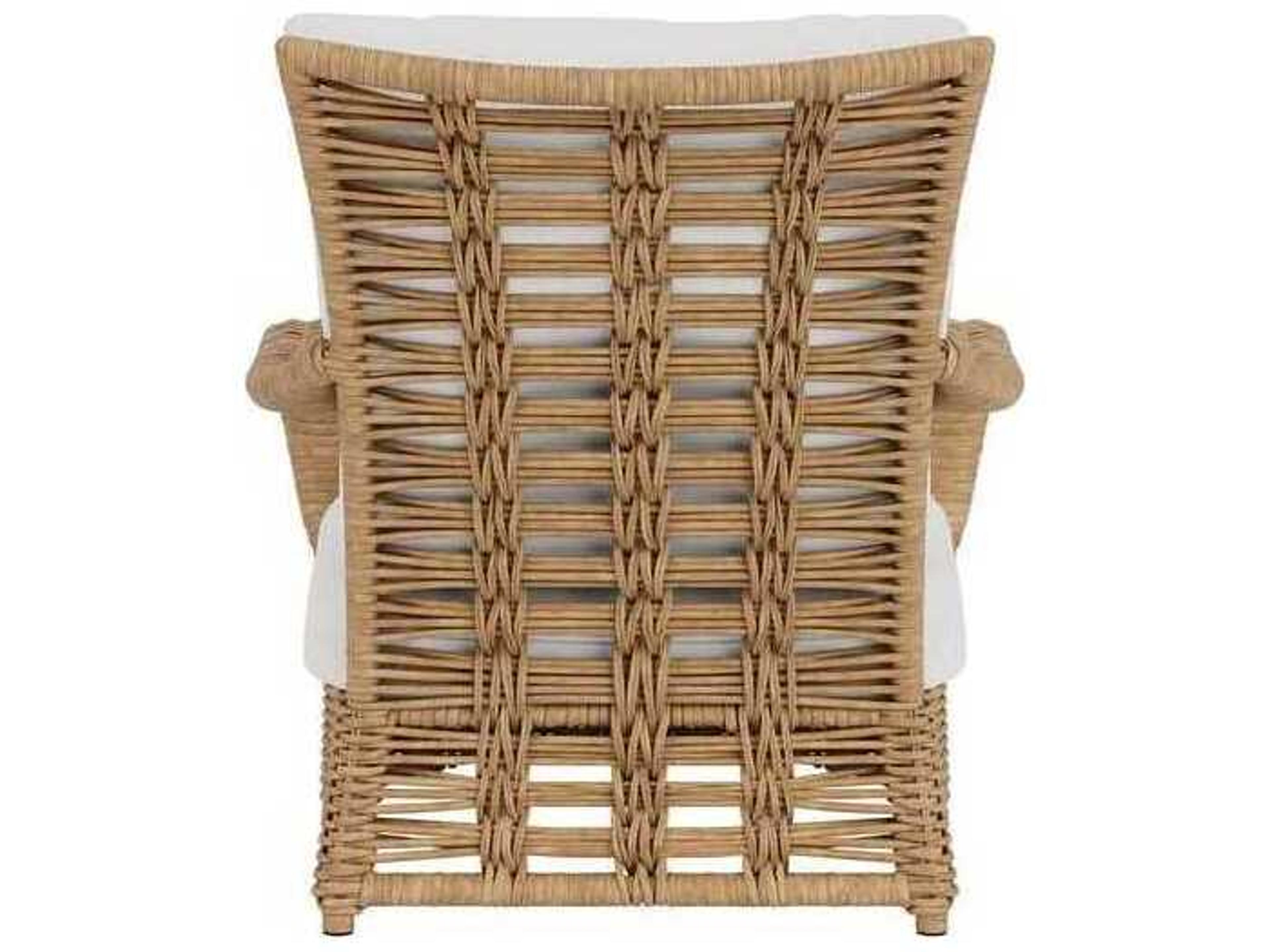 Lloyd Flanders Magnolia Wicker Patio Lounge Chair