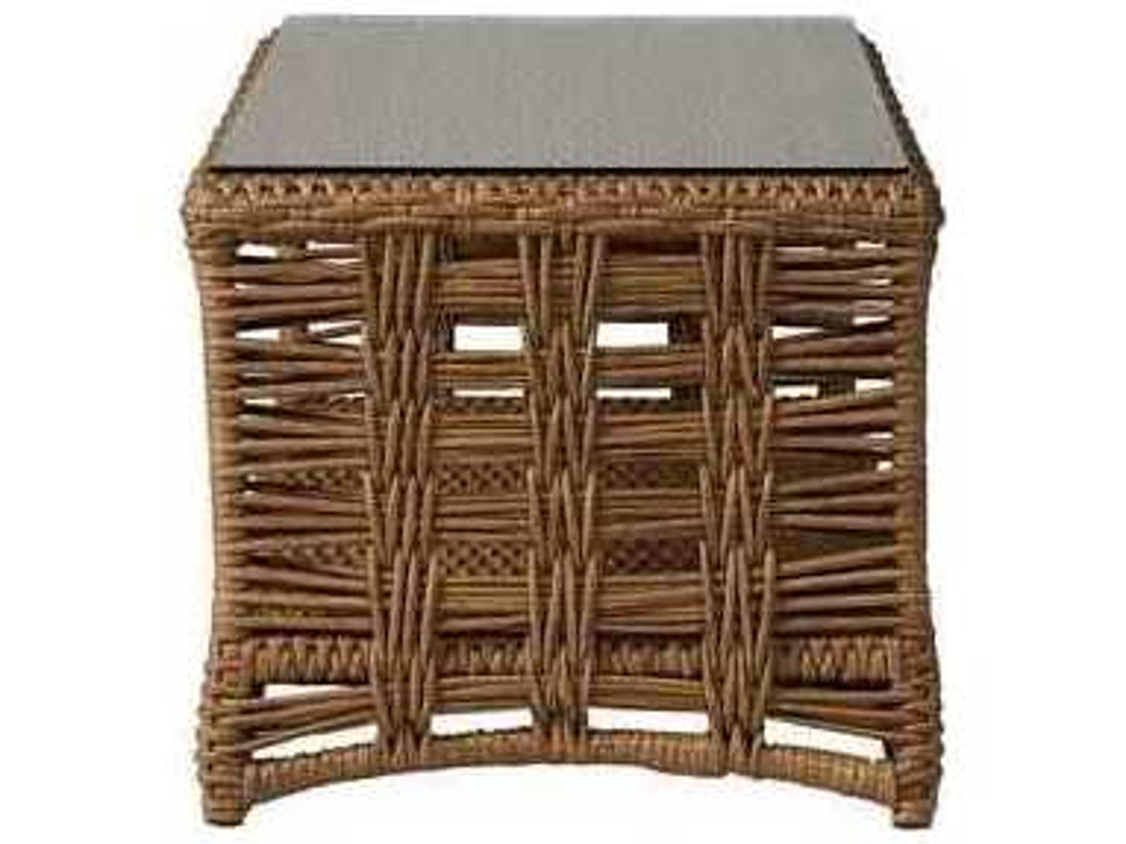 Lloyd Flanders Magnolia Wicker Rectangular Outdoor Coffee Table
