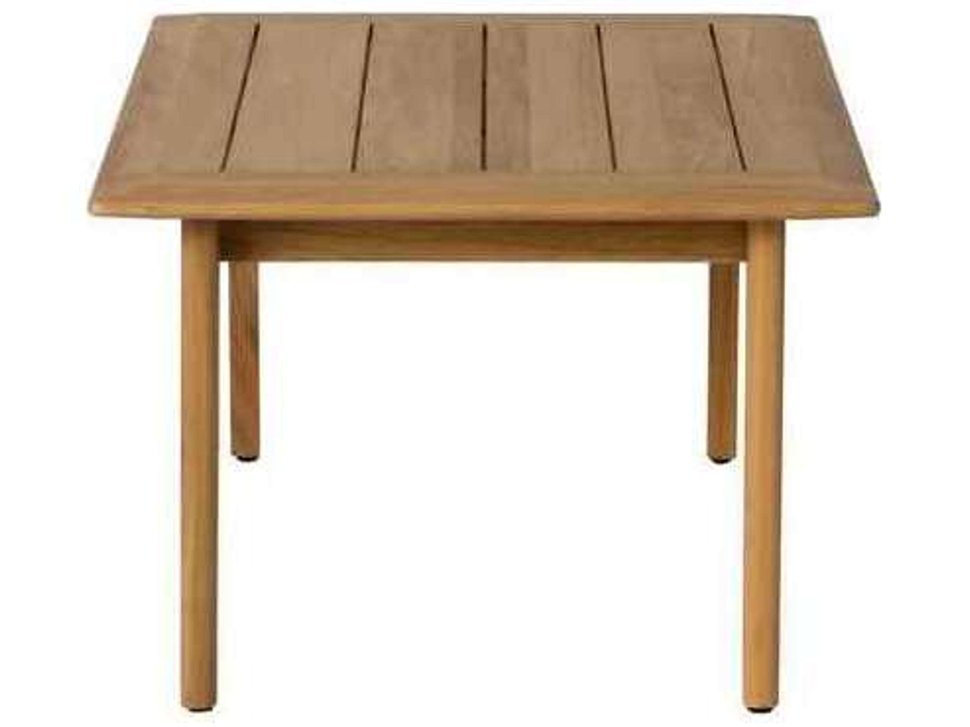 Lloyd Flanders Alpine Teak Rectangular Coffee Table