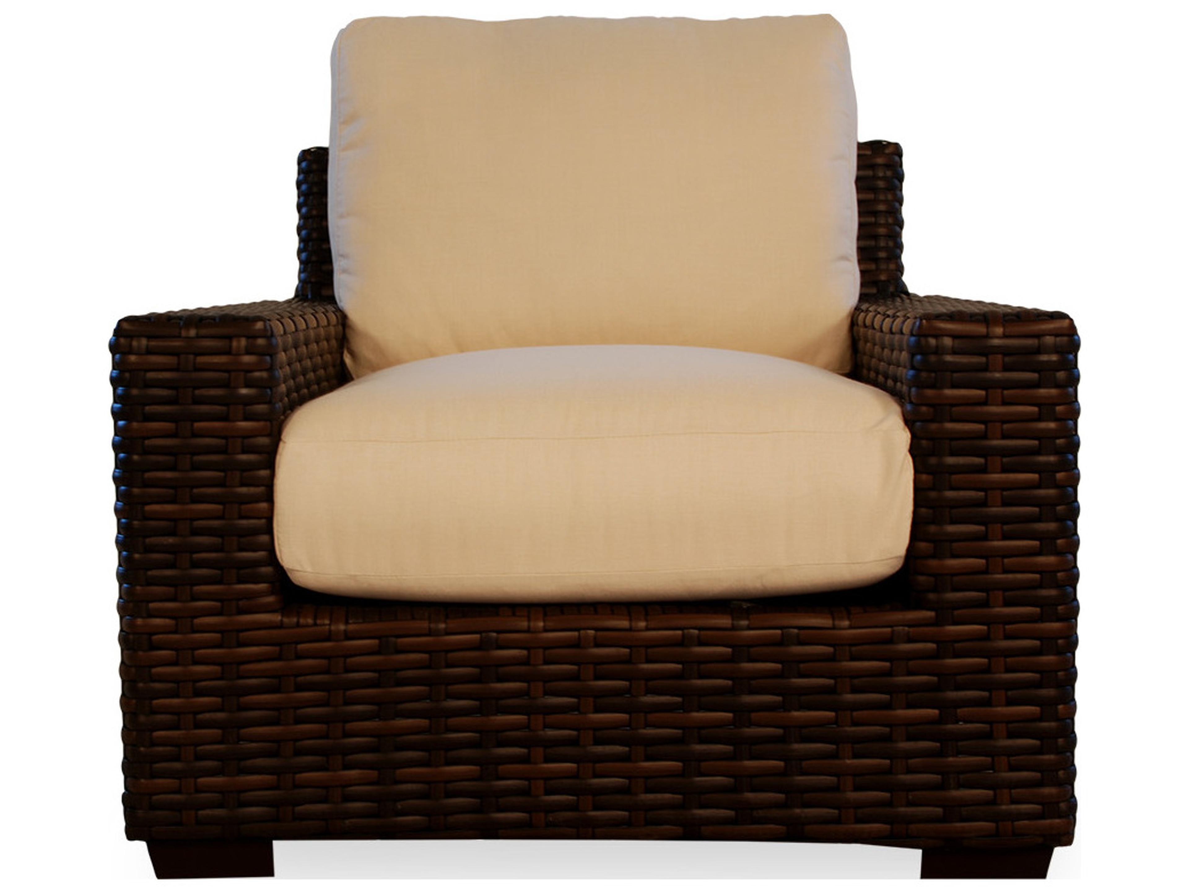 Lloyd Flanders Contempo Wicker Outdoor Patio Lounge Chair