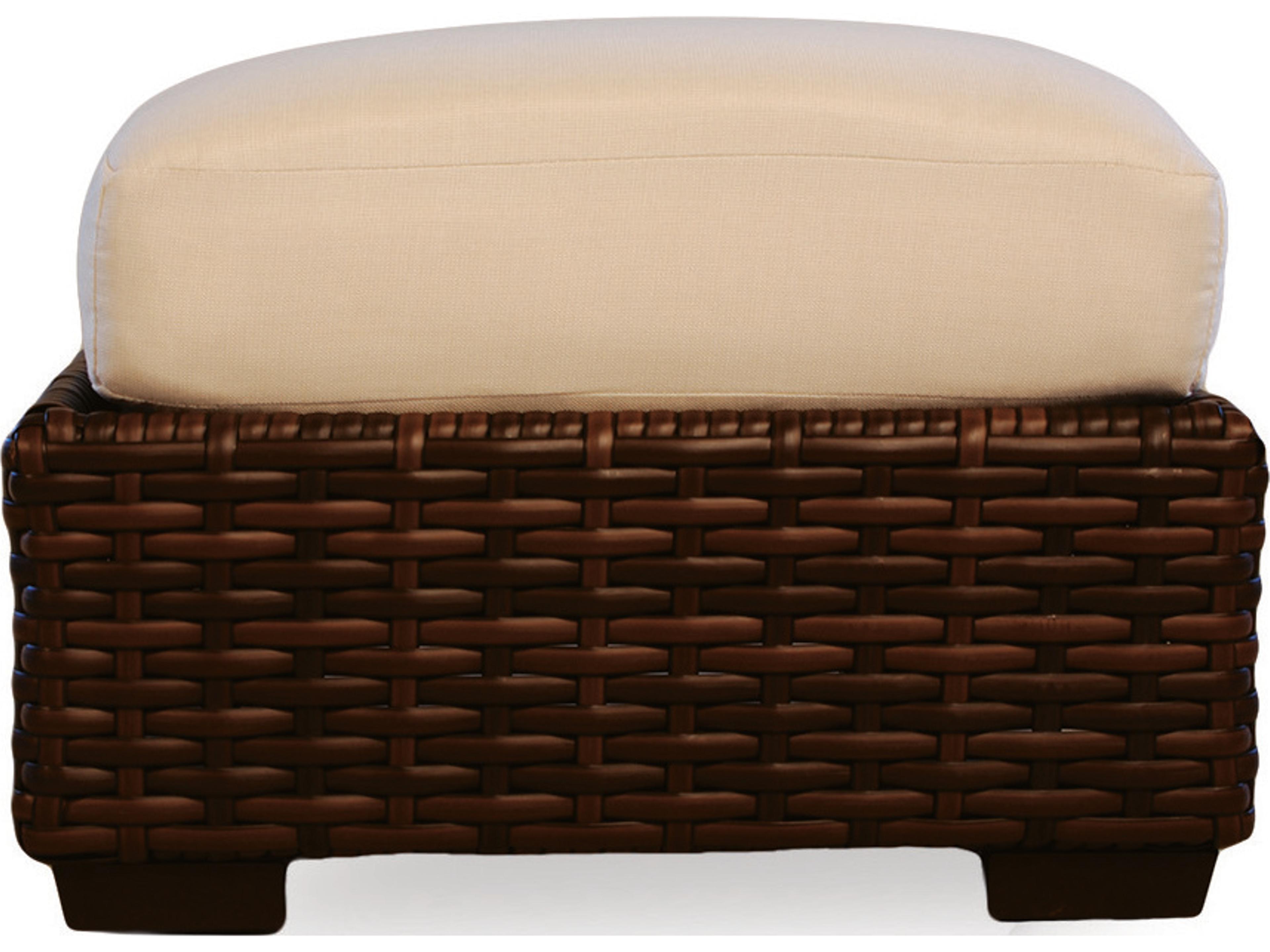 Lloyd Flanders Contempo Wicker Patio Ottoman