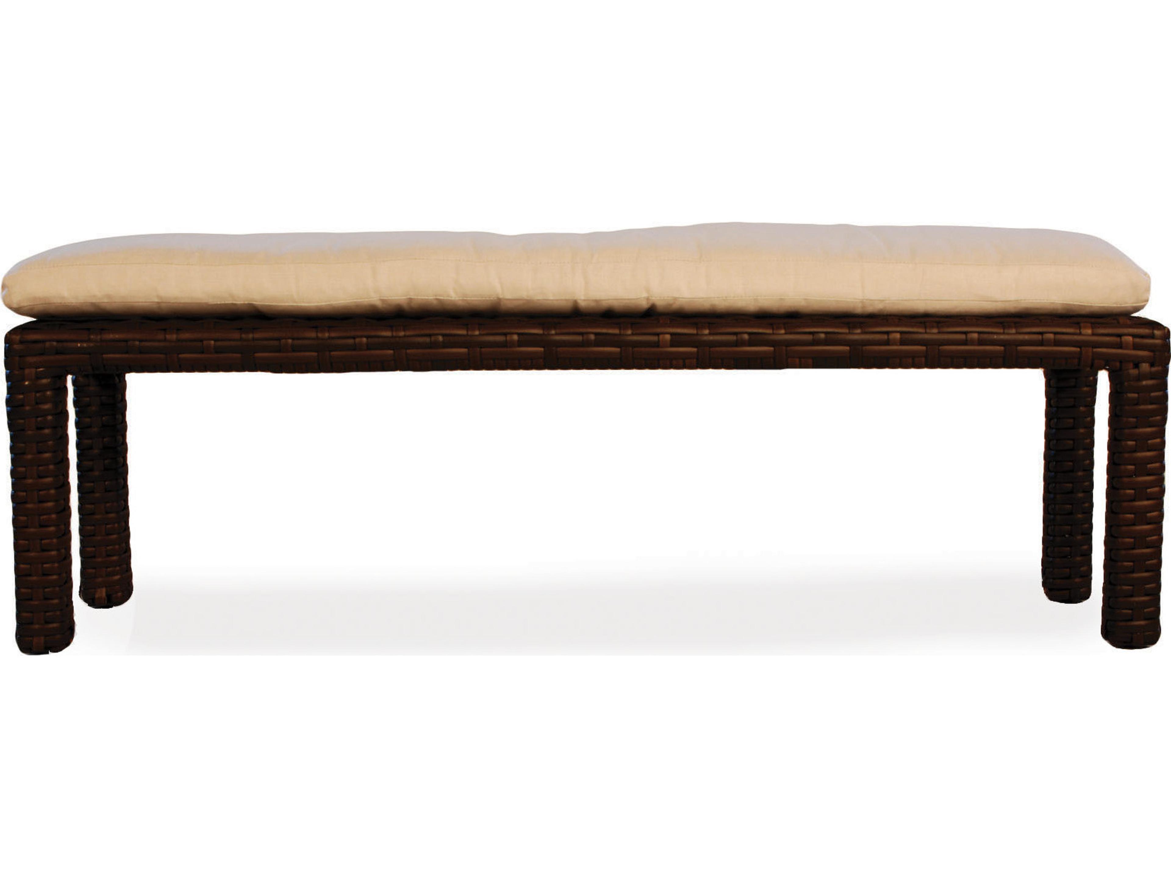 Lloyd Flanders Contempo Wicker Outdoor Patio Bench