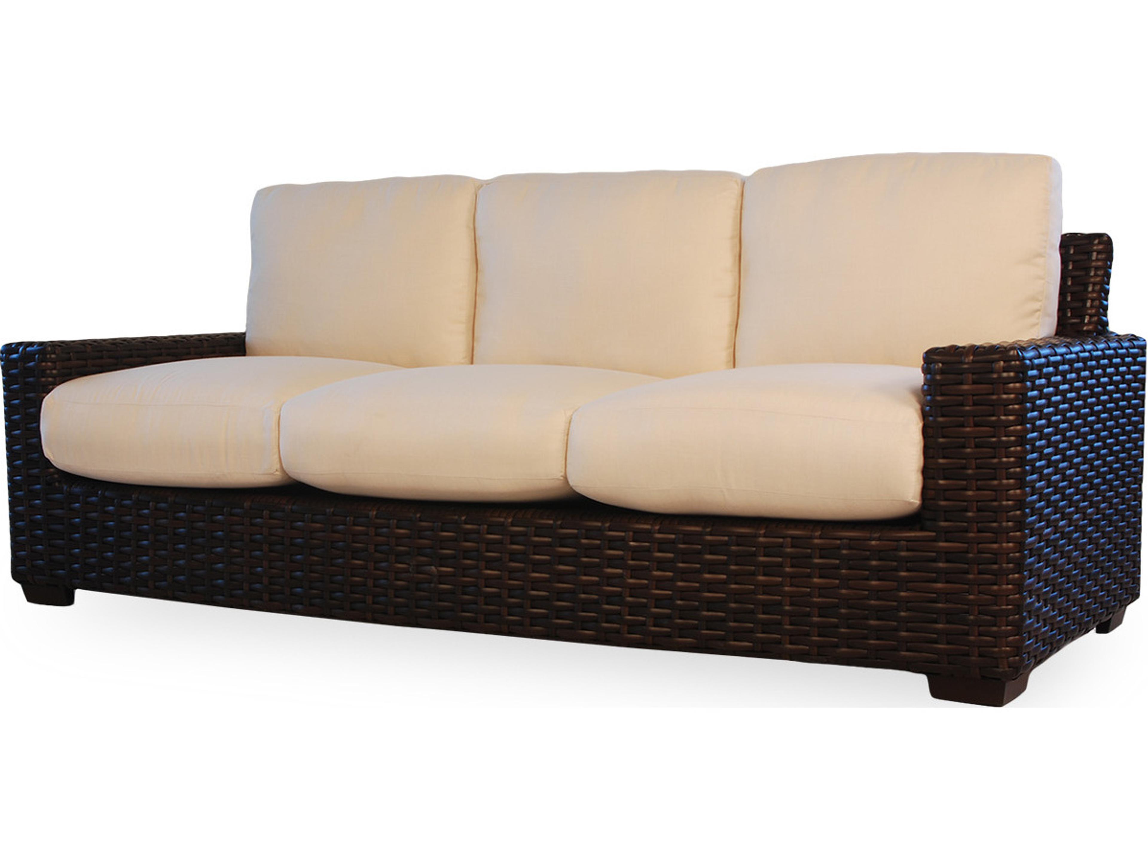 Contempo Sofa Deep Seating Vinyl Wicker