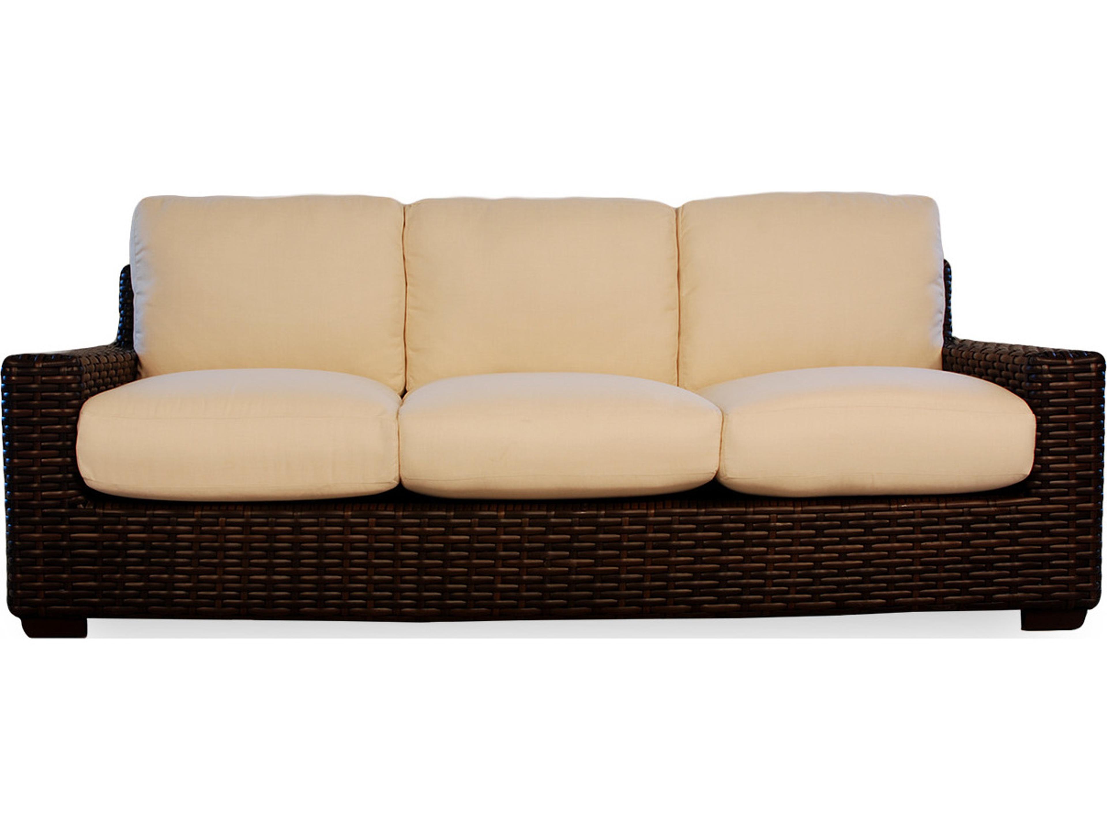 Lloyd Flanders Contempo Wicker Patio Sofa