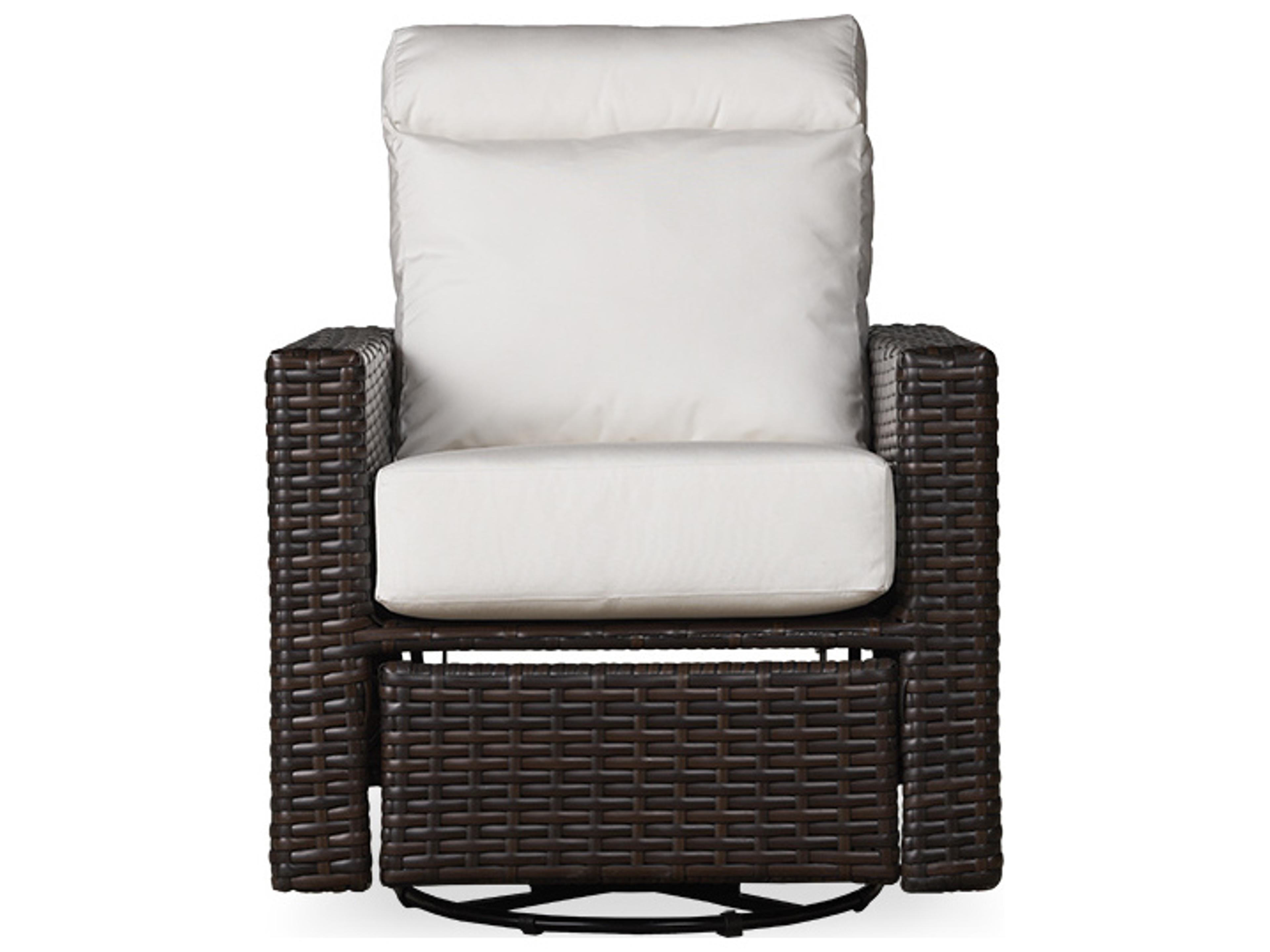 Lloyd Flanders Contempo Wicker Swivel Glider Recliner Patio Lounge Chair