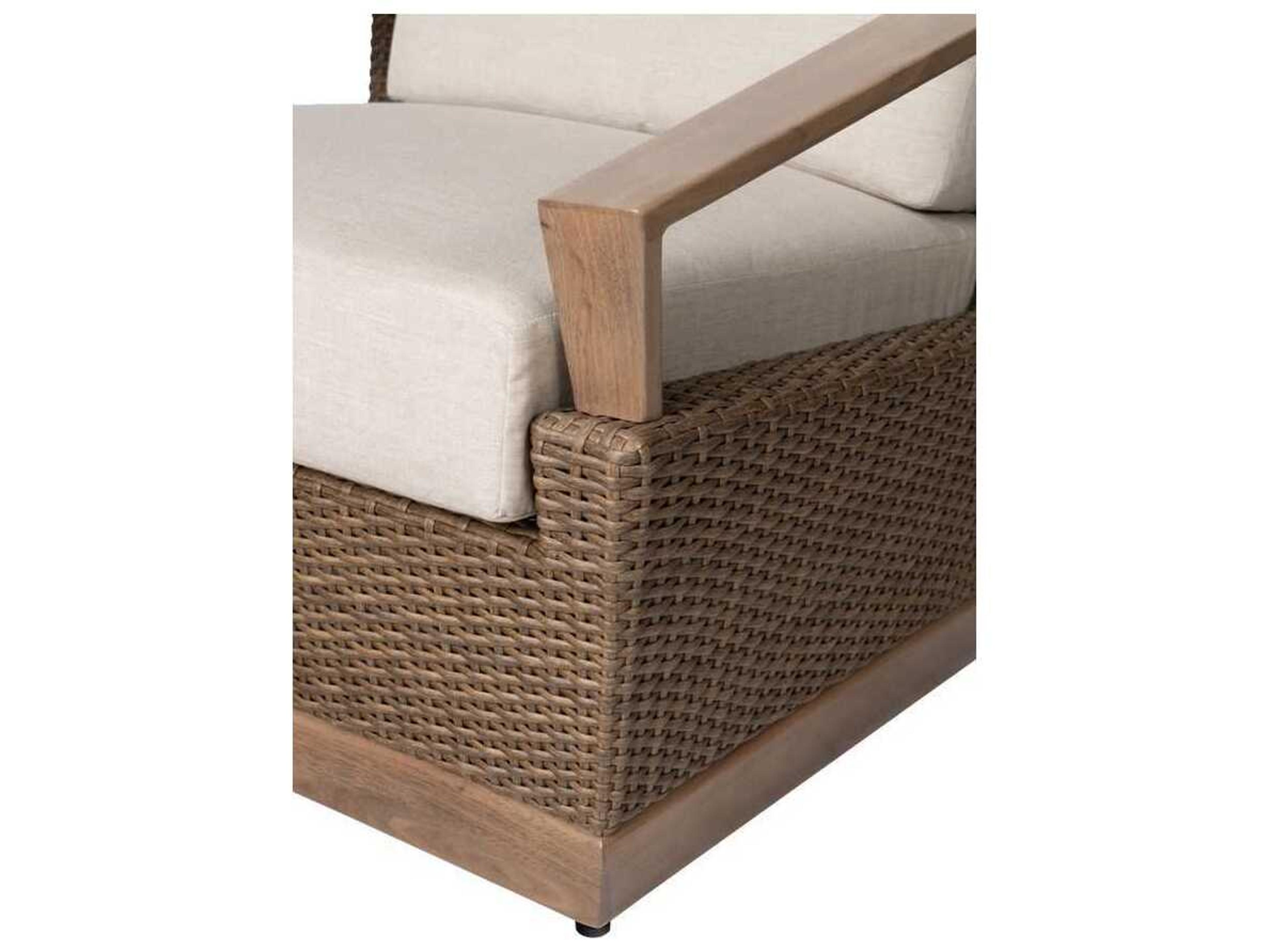 Lloyd Flanders Charisma Aluminum Wicker Lounge Chair