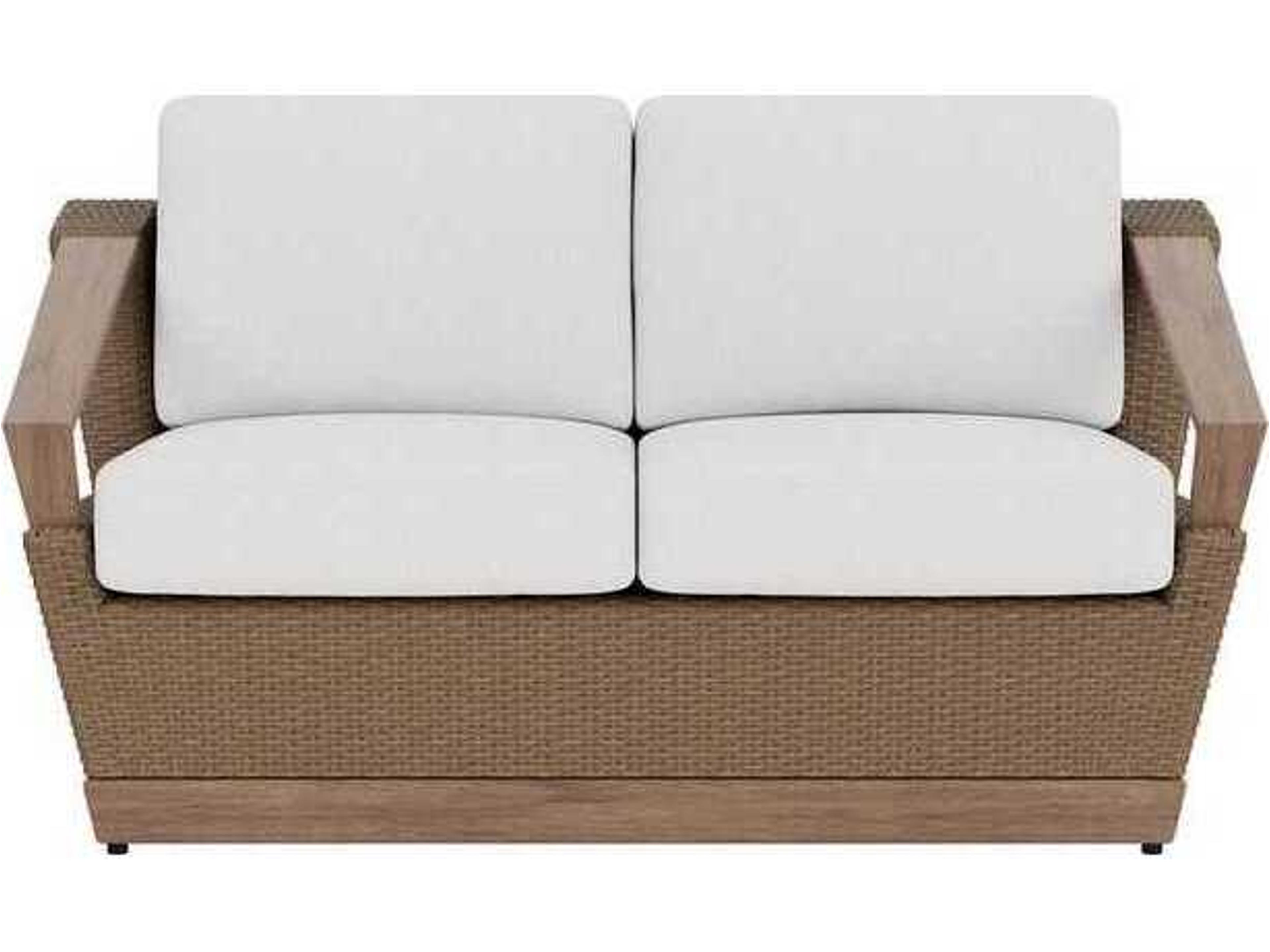 Lloyd Flanders Charisma Aluminum Wicker Loveseat