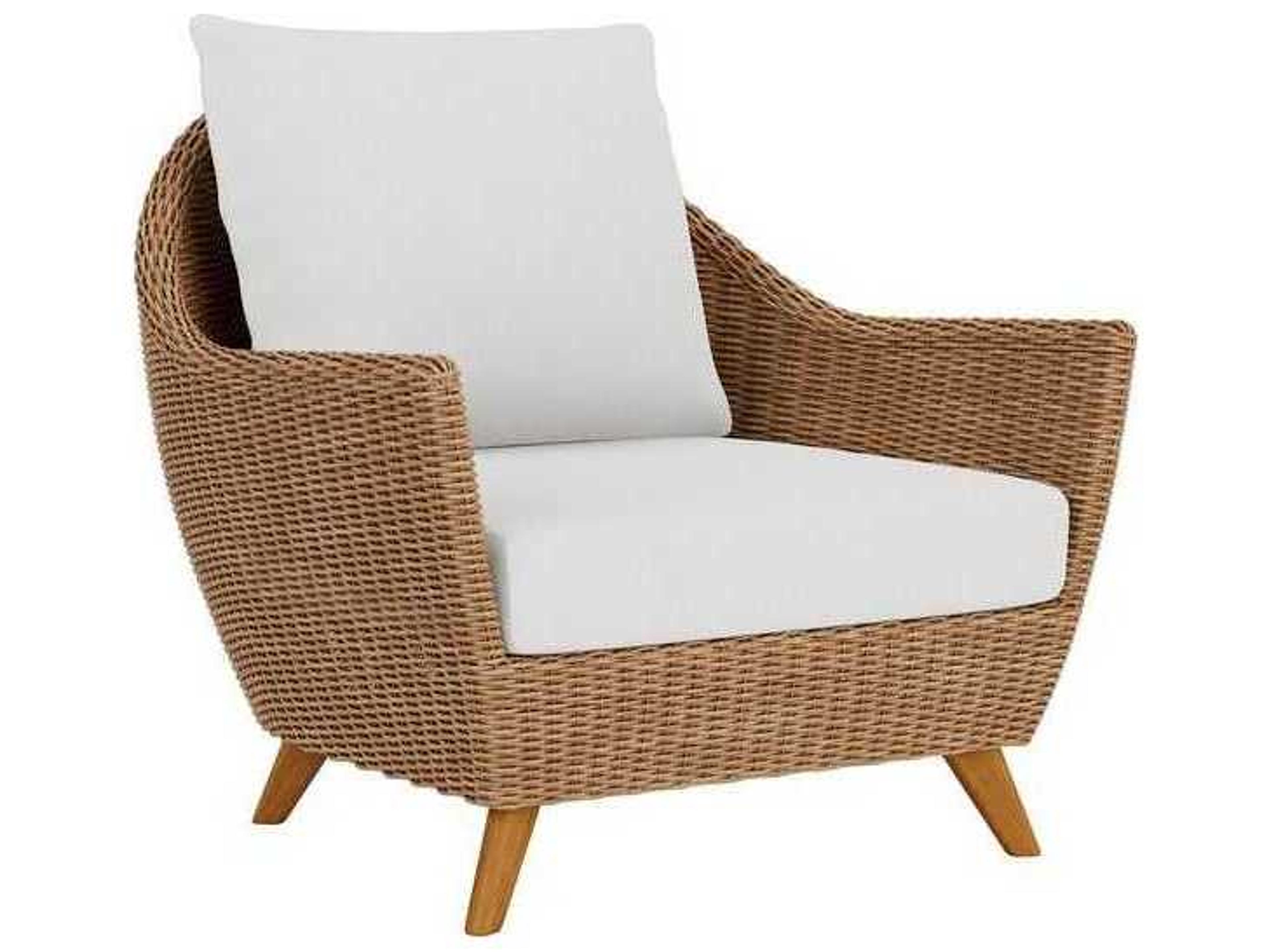 Tobago Lounge Chair Hyacinth Wicker Deep Seating