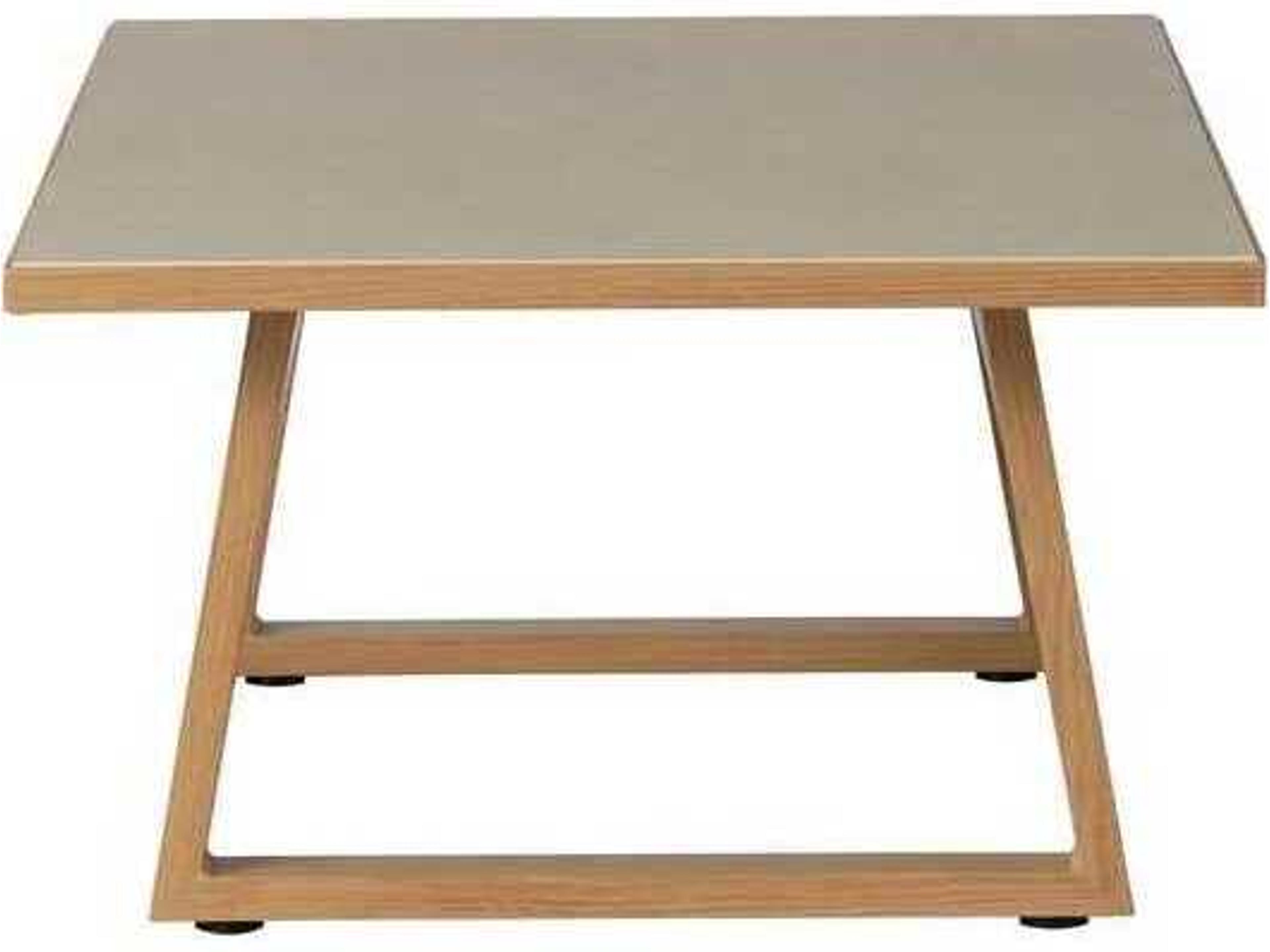 Lloyd Flanders Pursuit Aluminum Rectangular Coffee Table