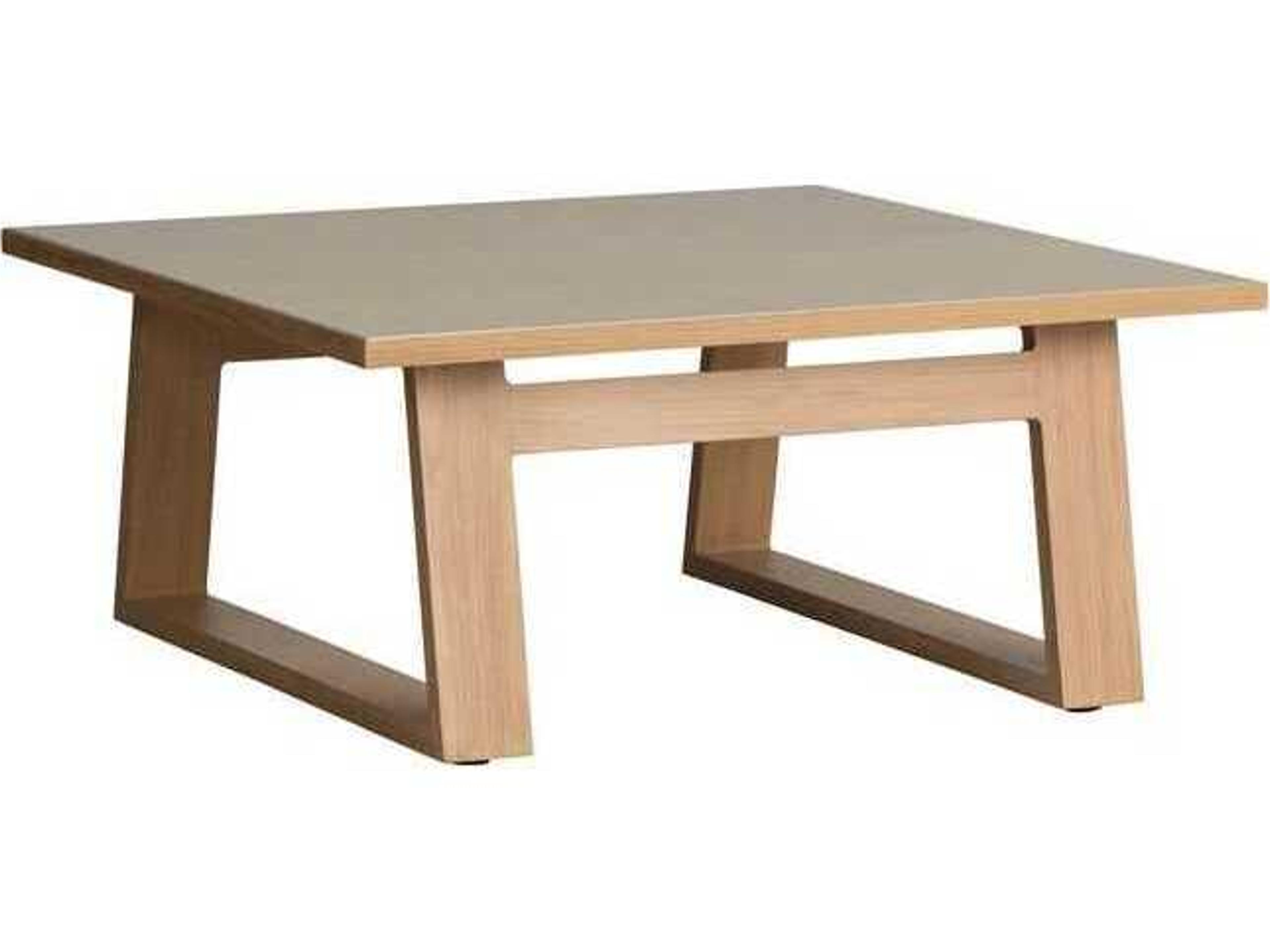 Pursuit Aluminum Square Coffee Table