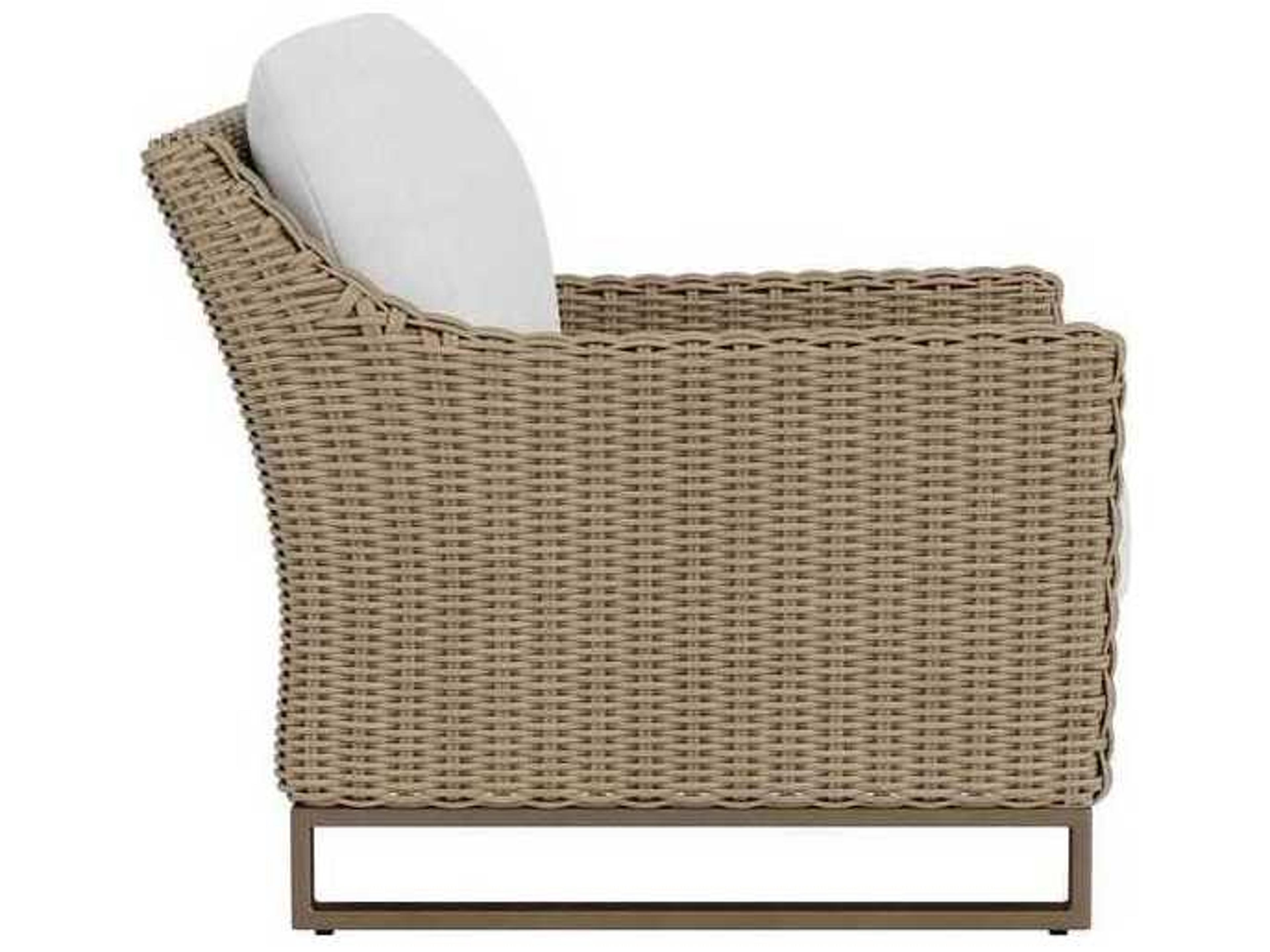 Lloyd Flanders Milan Wicker Outdoor Lounge Chair