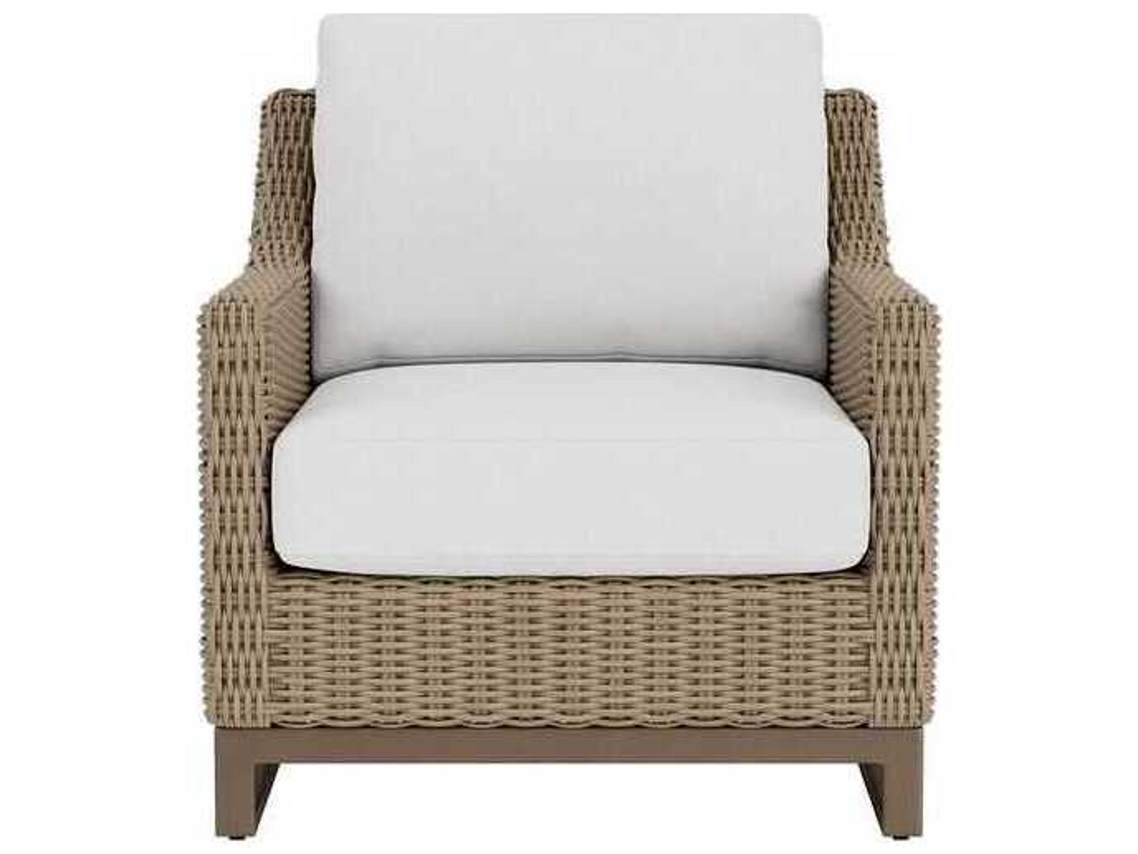 Lloyd Flanders Milan Wicker Outdoor Lounge Chair