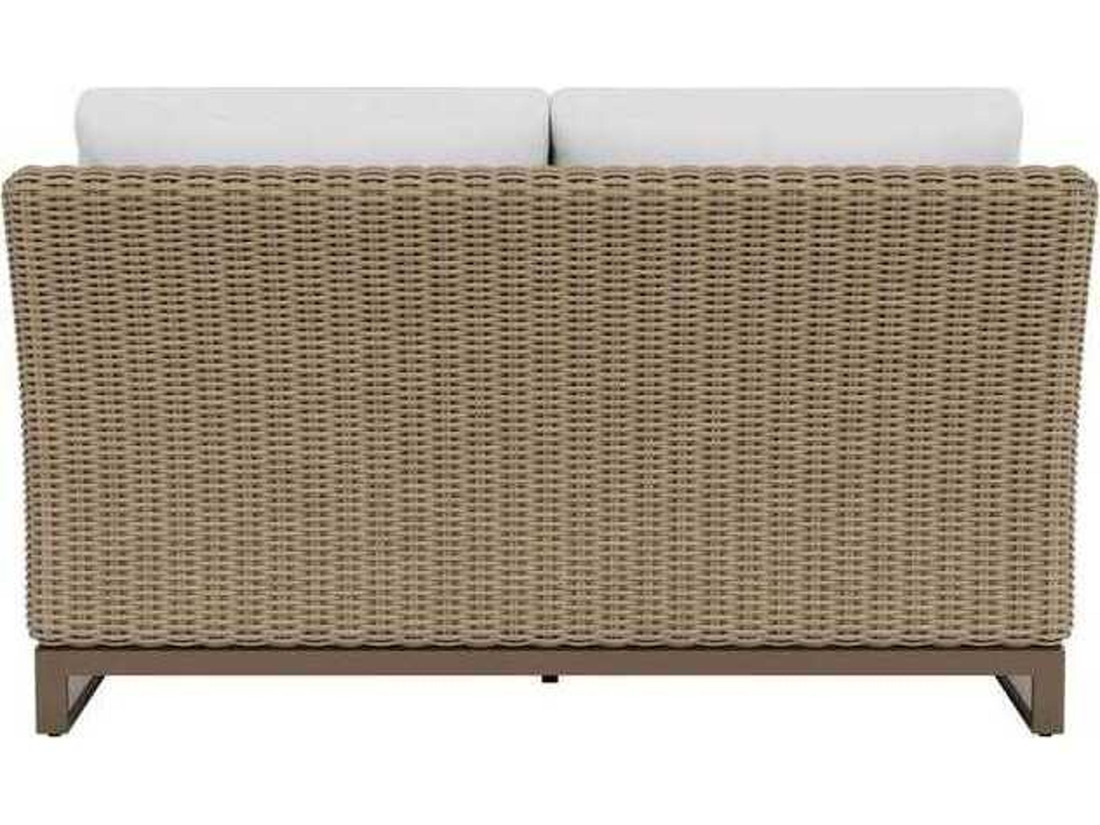 Lloyd Flanders Milan Wicker Patio Loveseat