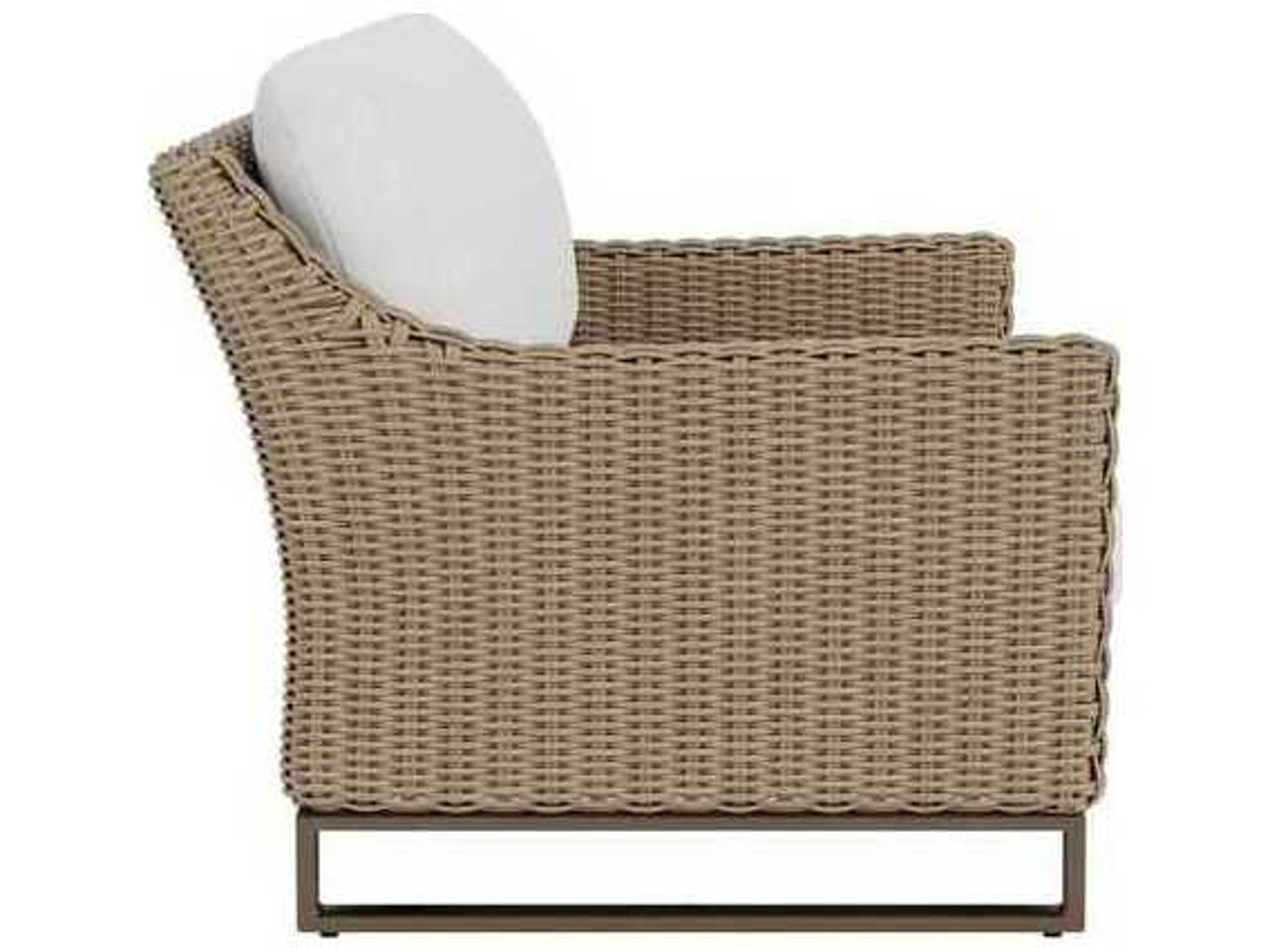 Lloyd Flanders Milan Wicker Patio Loveseat