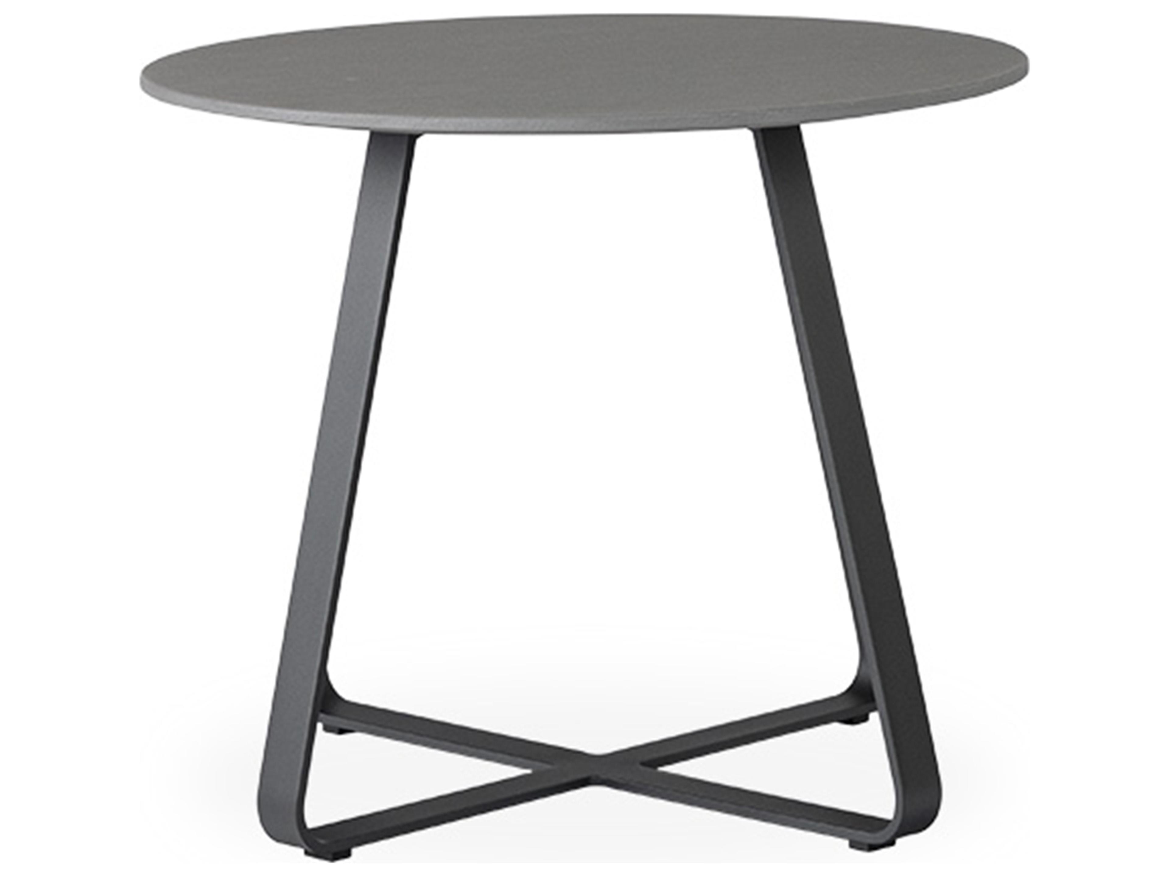 Universal Accessories Round Corian Top End Table