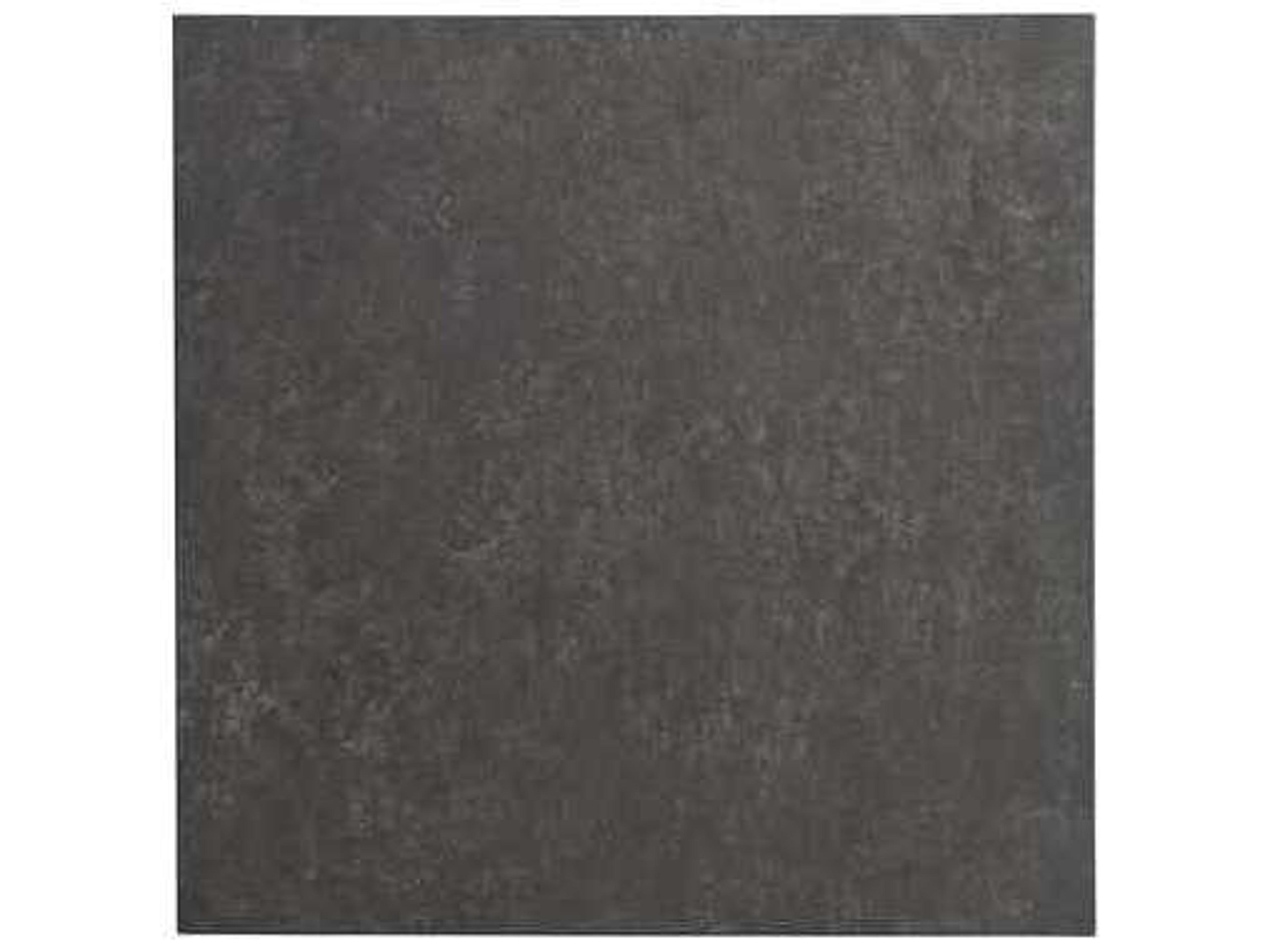 Lloyd Flanders Universal Accessories Aluminum Square Matt White Frame and Gray Ceramic top