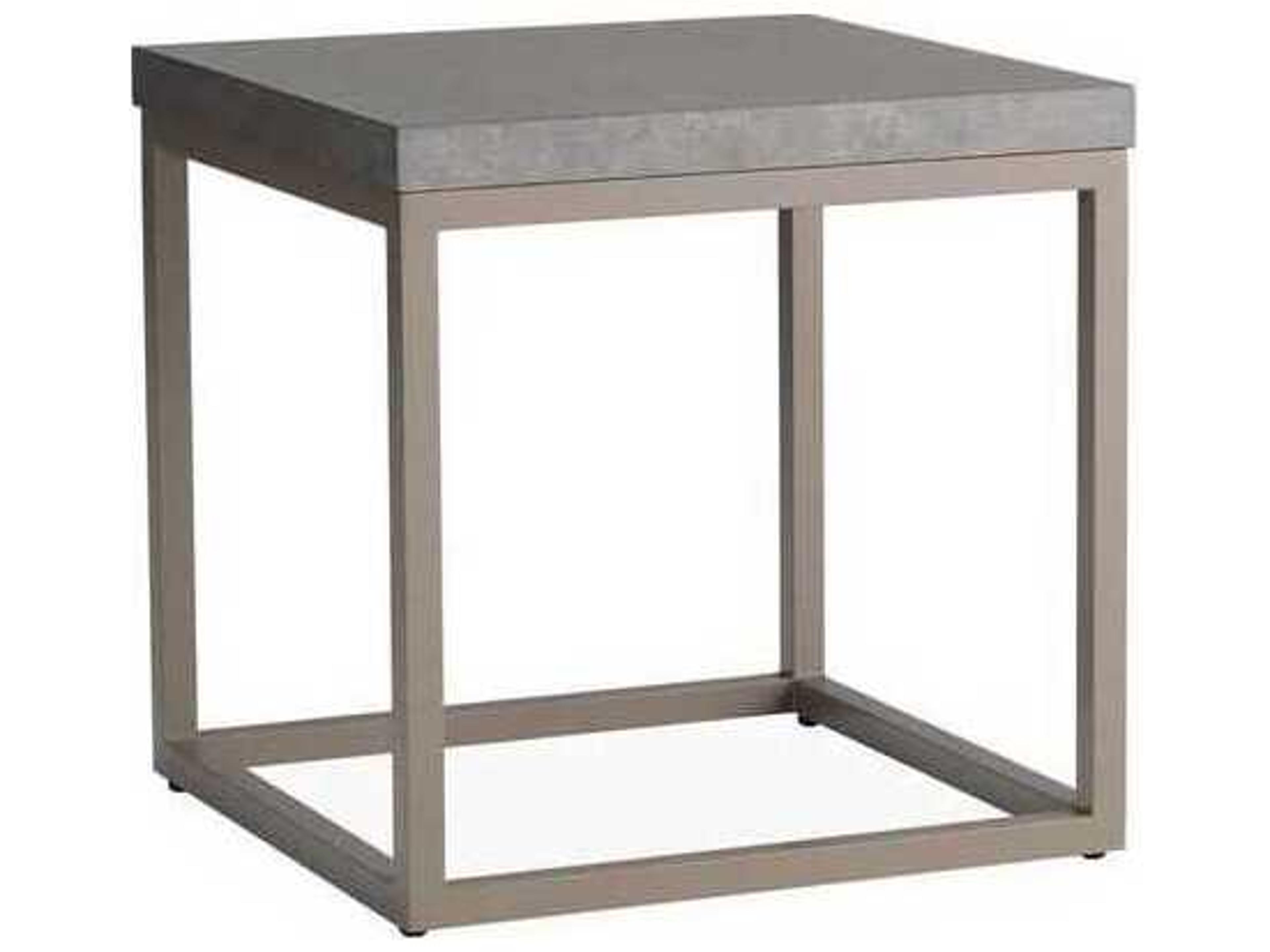 Universal Accessories Square End Table Modern Outdoor Furniture