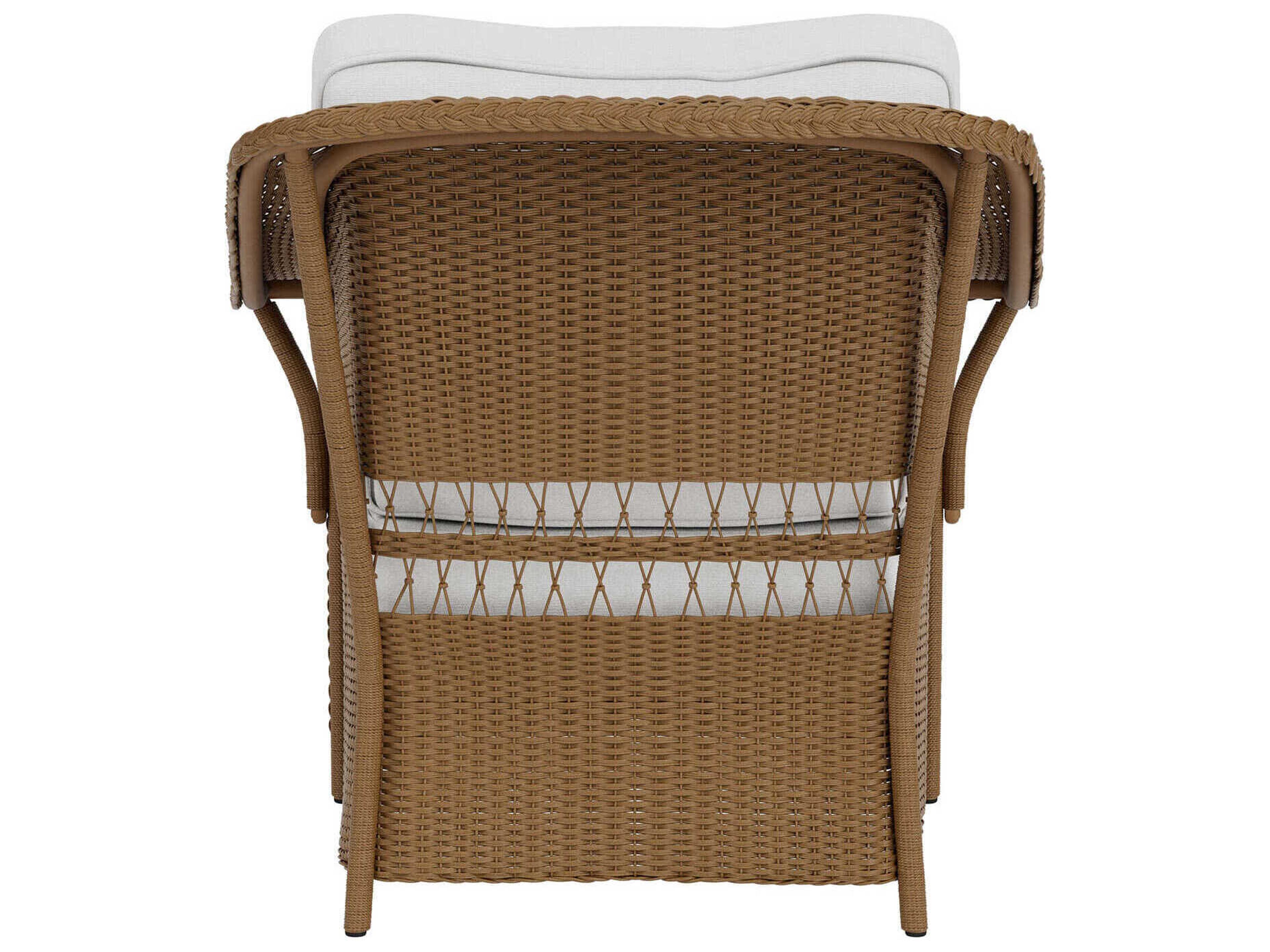 Lloyd Flanders Nantucket Wicker Patio Lounge Chair
