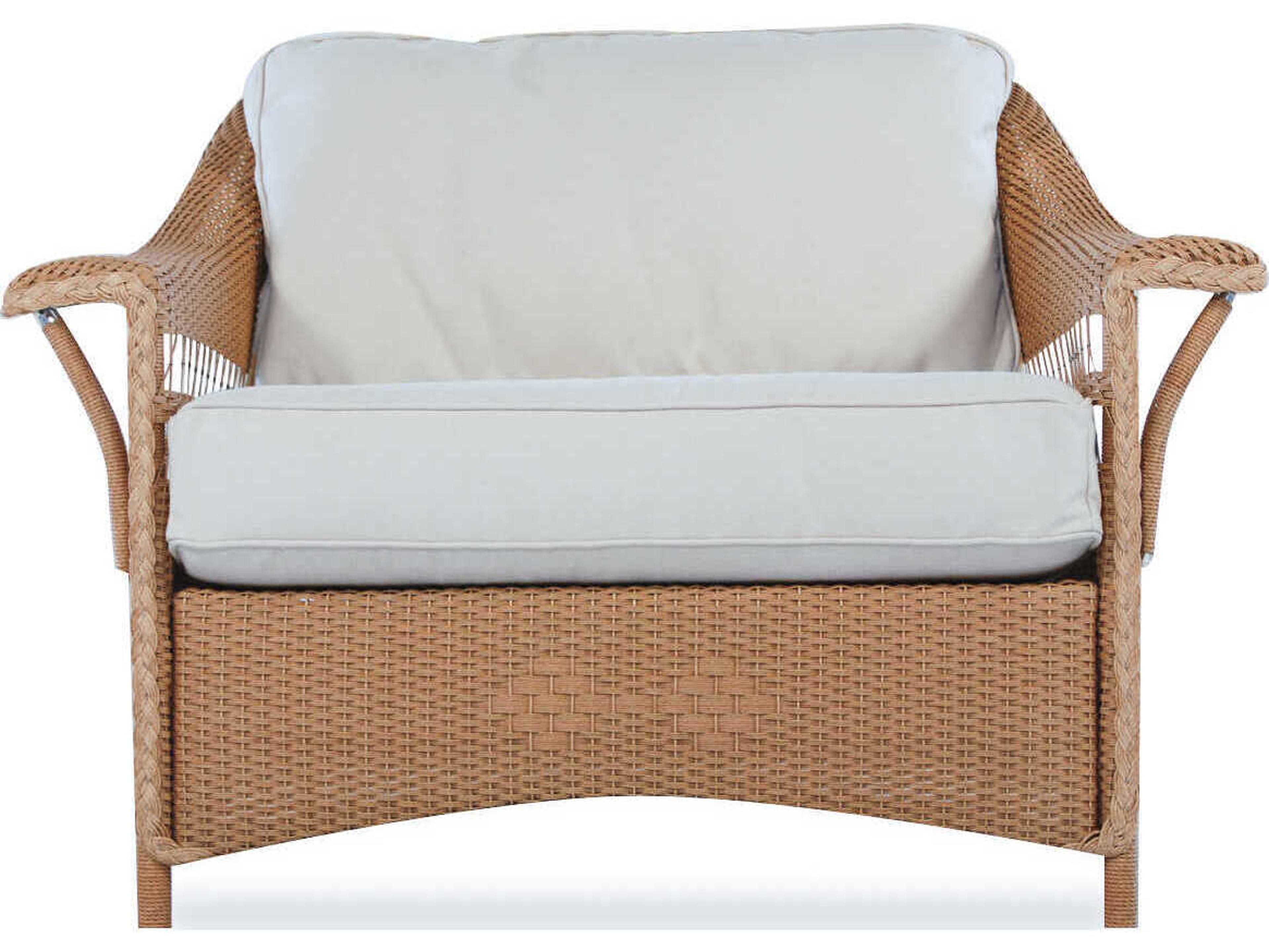 Lloyd Flanders Nantucket Wicker Outdoor Lounge Chair