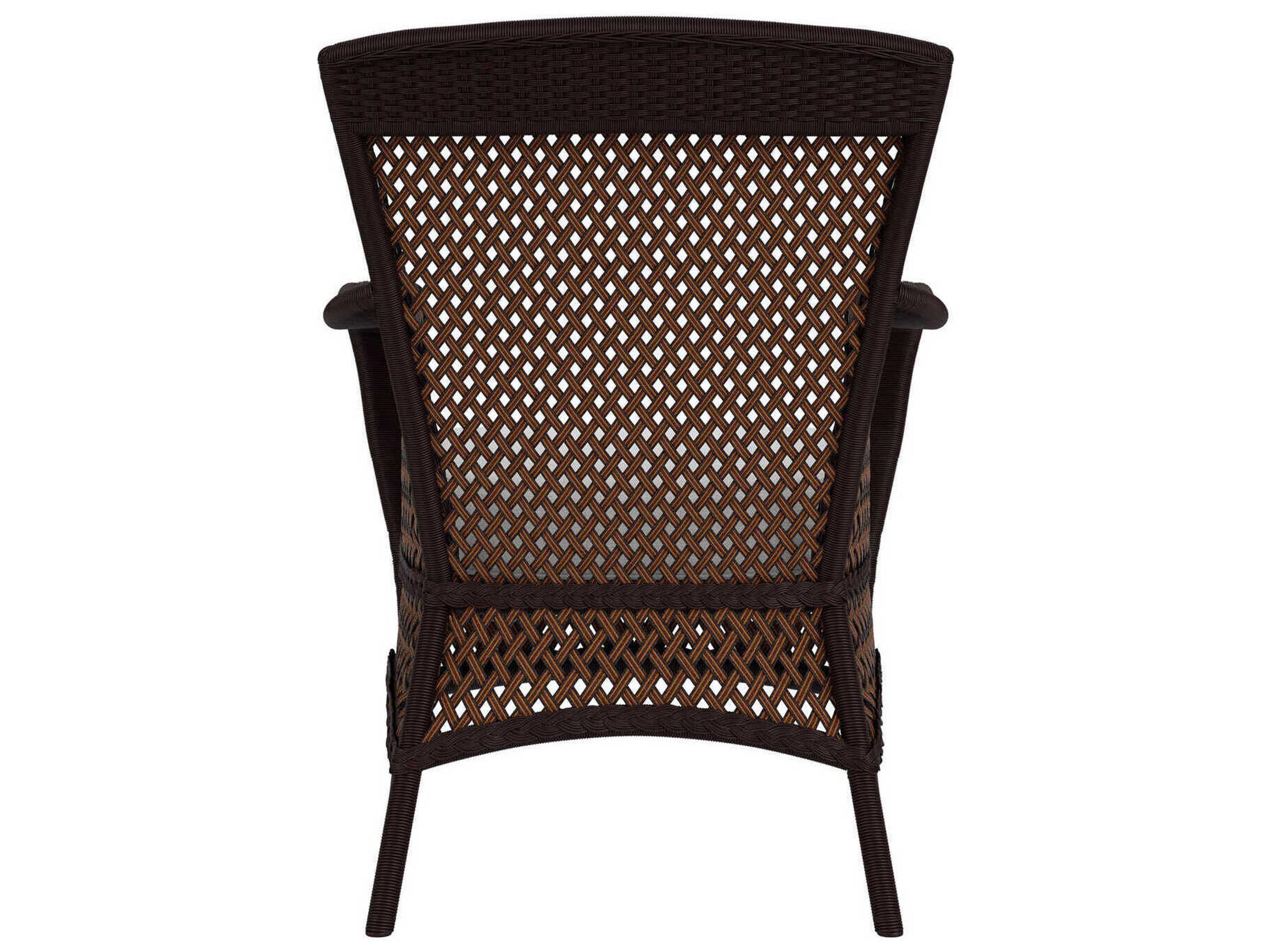 Lloyd Flanders Grand Traverse Wicker Outdoor Patio Dining Arm Chair