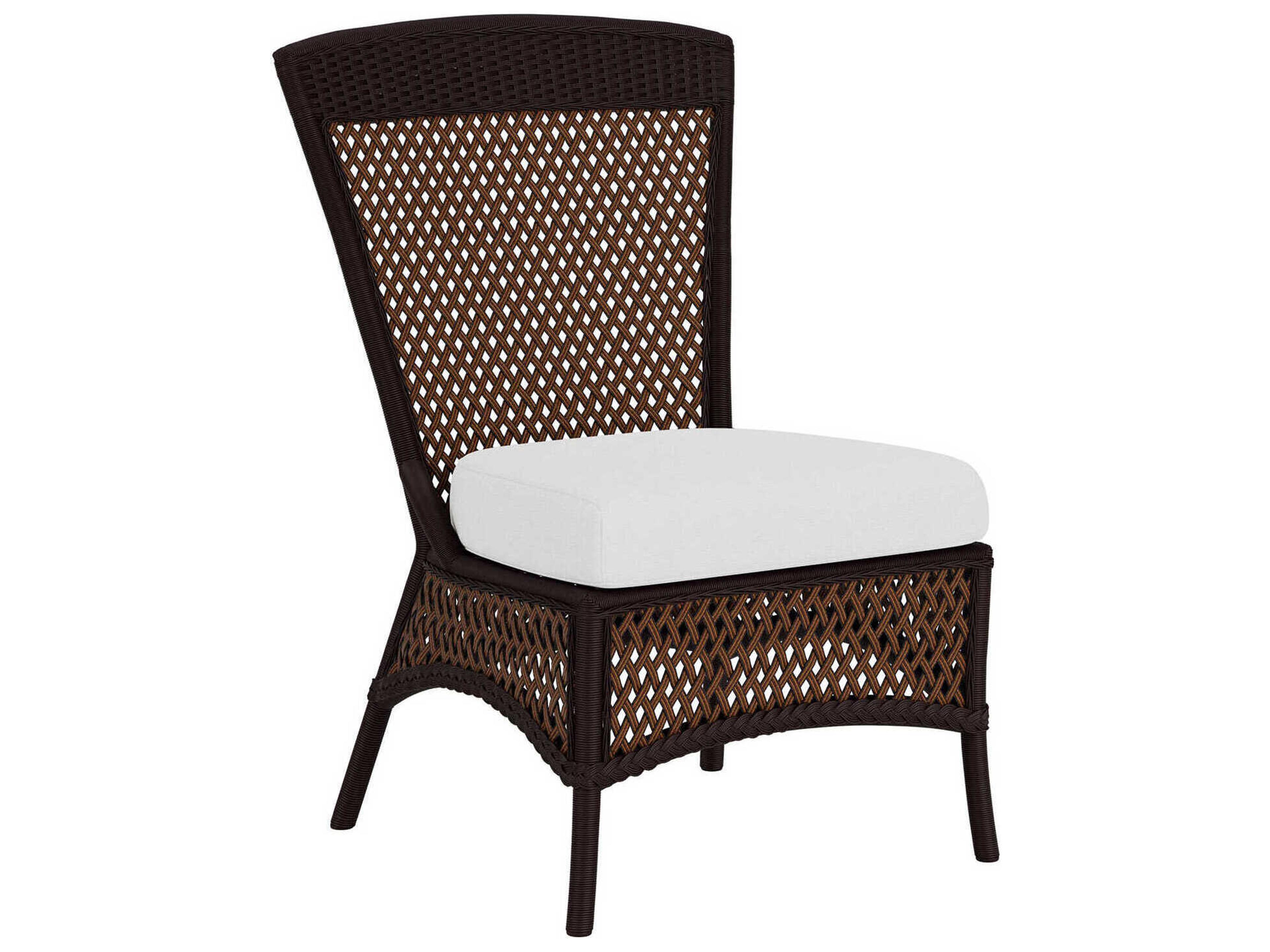 Lloyd Flanders Grand Traverse Wicker Outdoor Patio Dining Side Chair