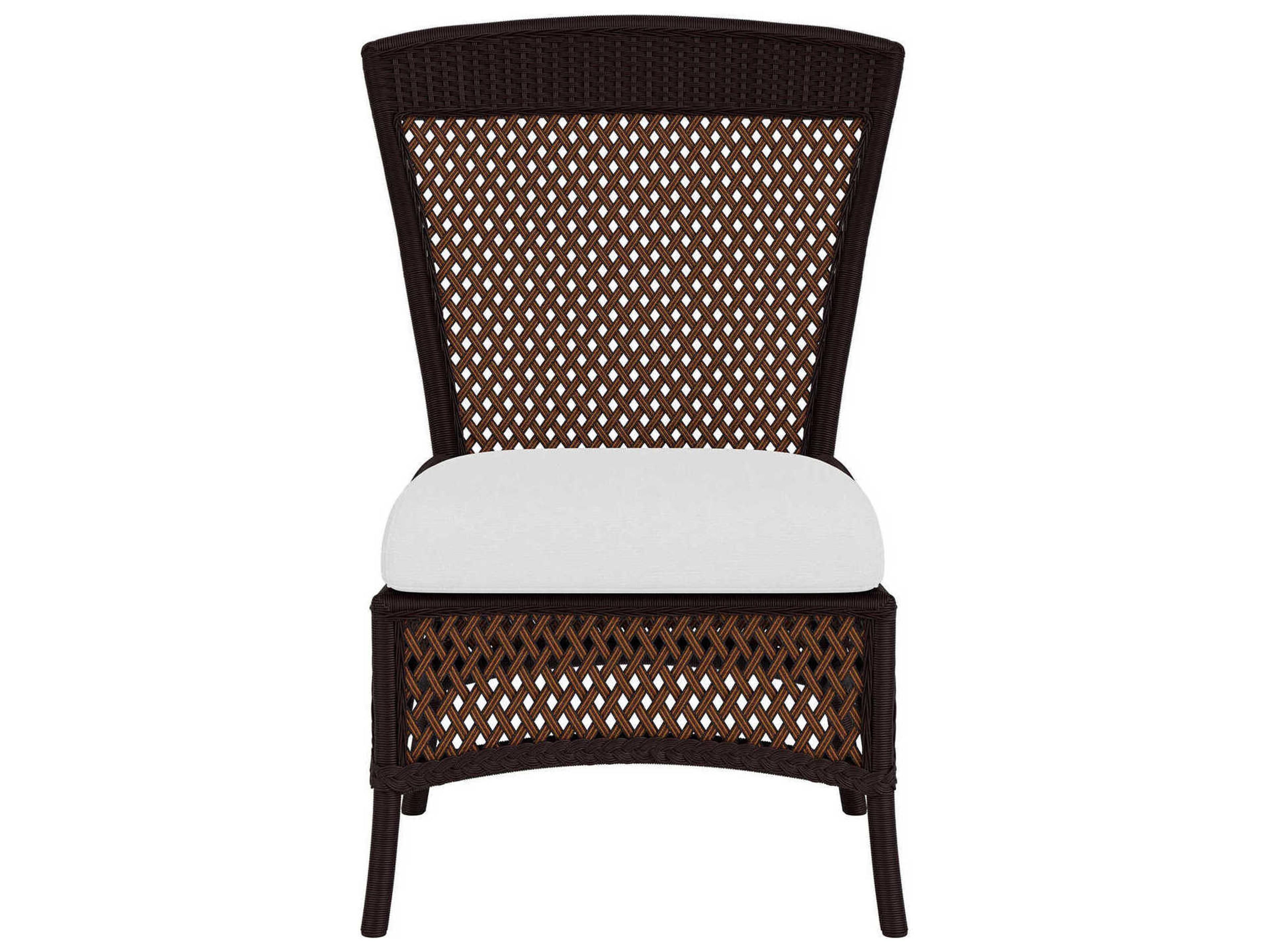 Lloyd Flanders Grand Traverse Wicker Outdoor Patio Dining Side Chair