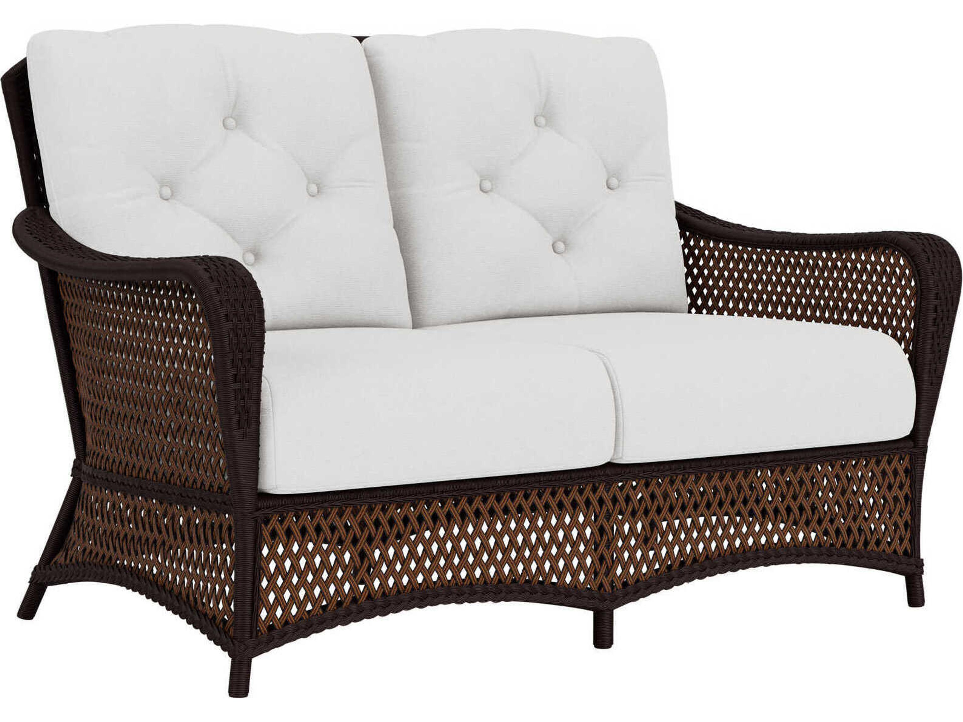 Lloyd Flanders Grand Traverse Wicker Outdoor Loveseat