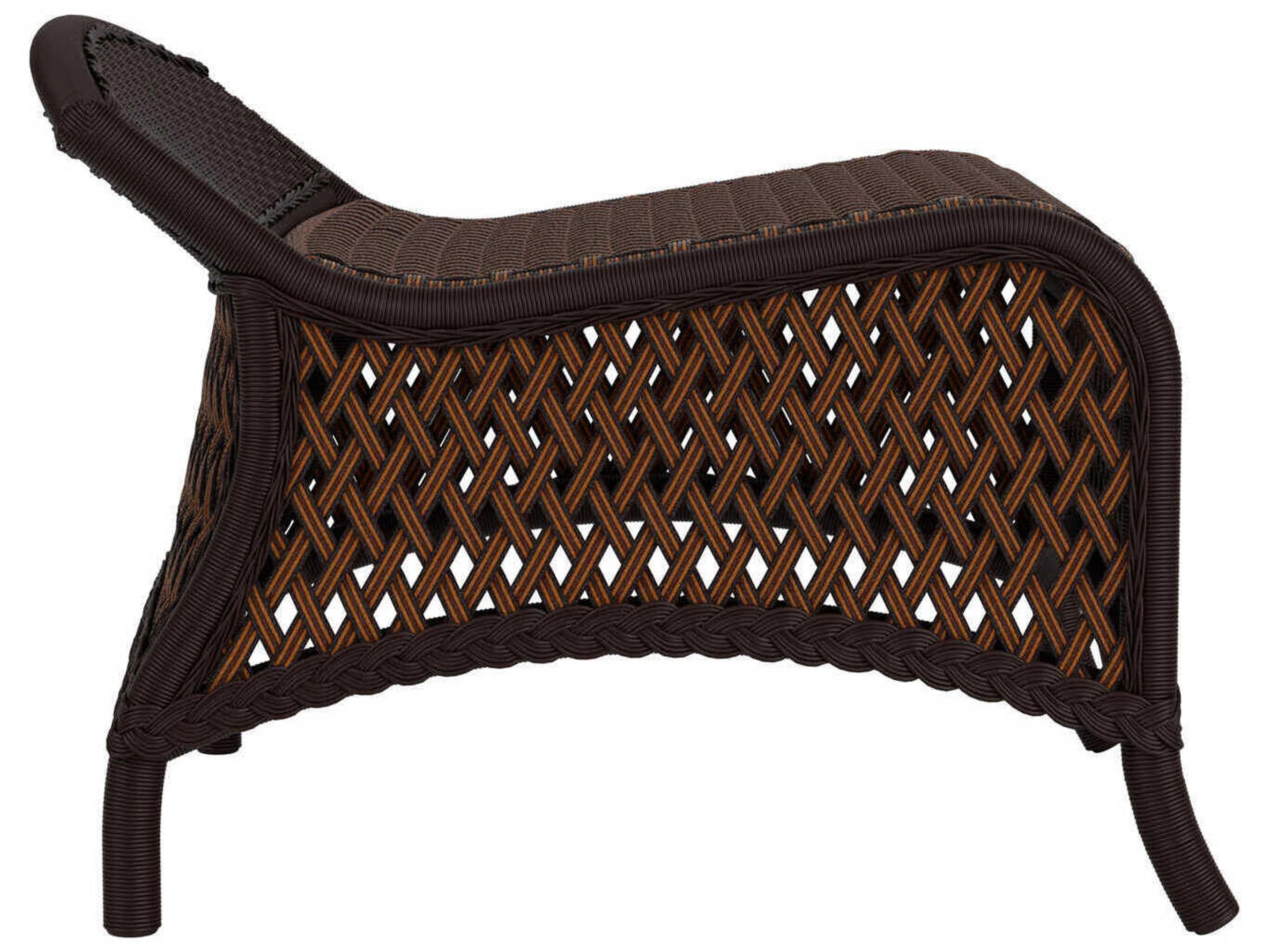 Lloyd Flanders Grand Traverse Wicker Patio Ottoman