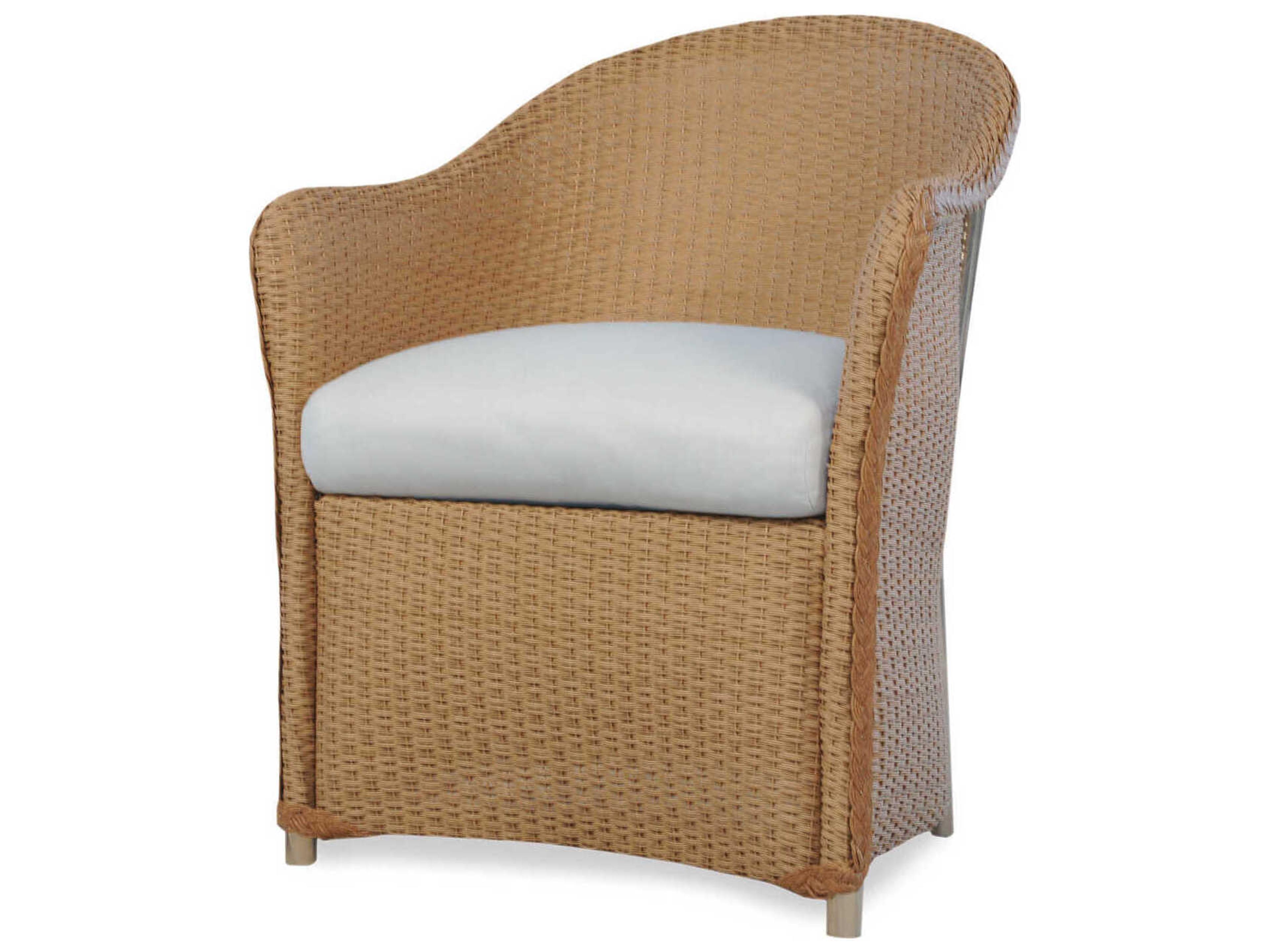 Weekend Retreat Wicker Dining Armchair