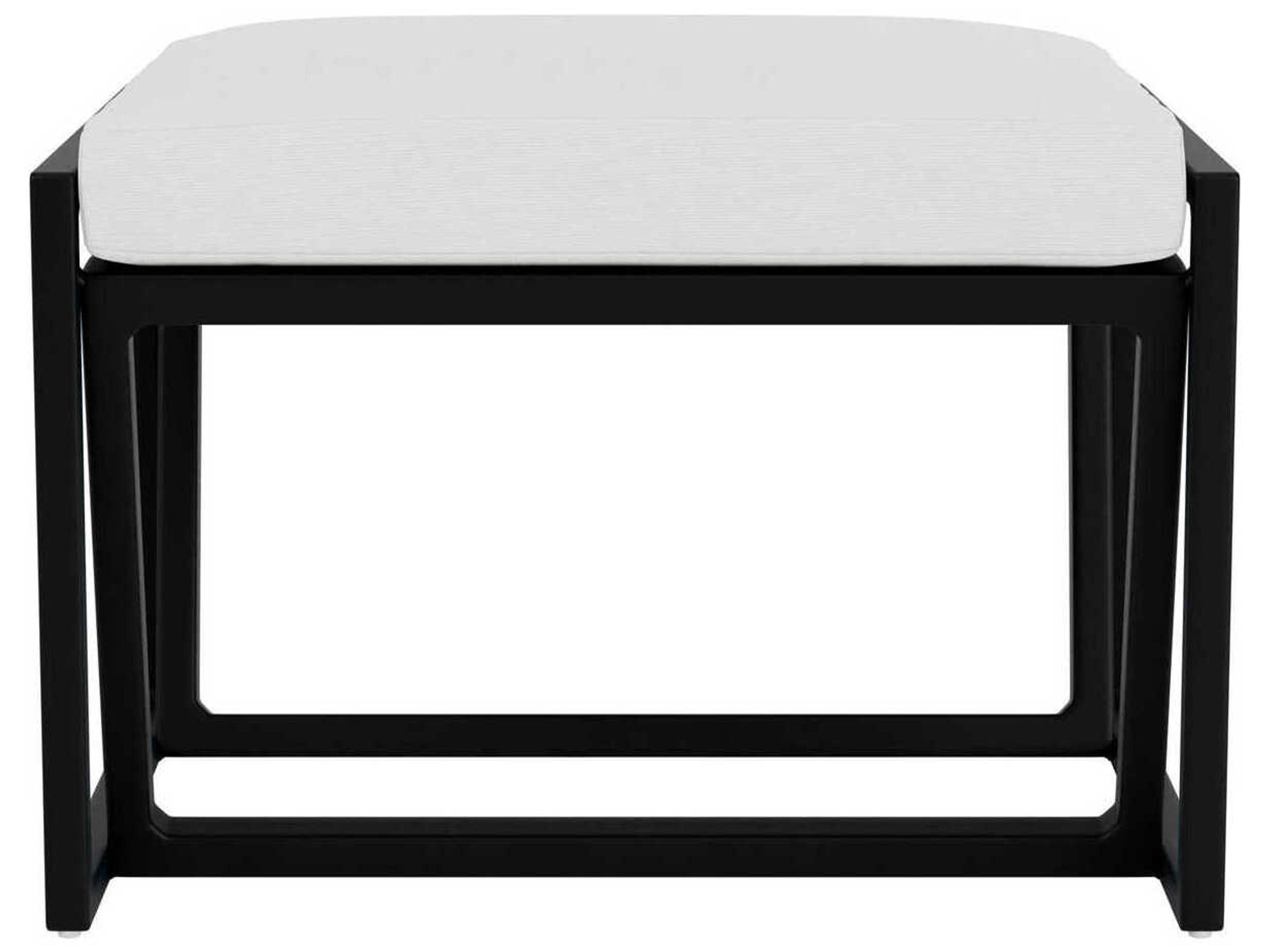 Lloyd Flanders Summit Aluminum Outdoor Patio Ottoman