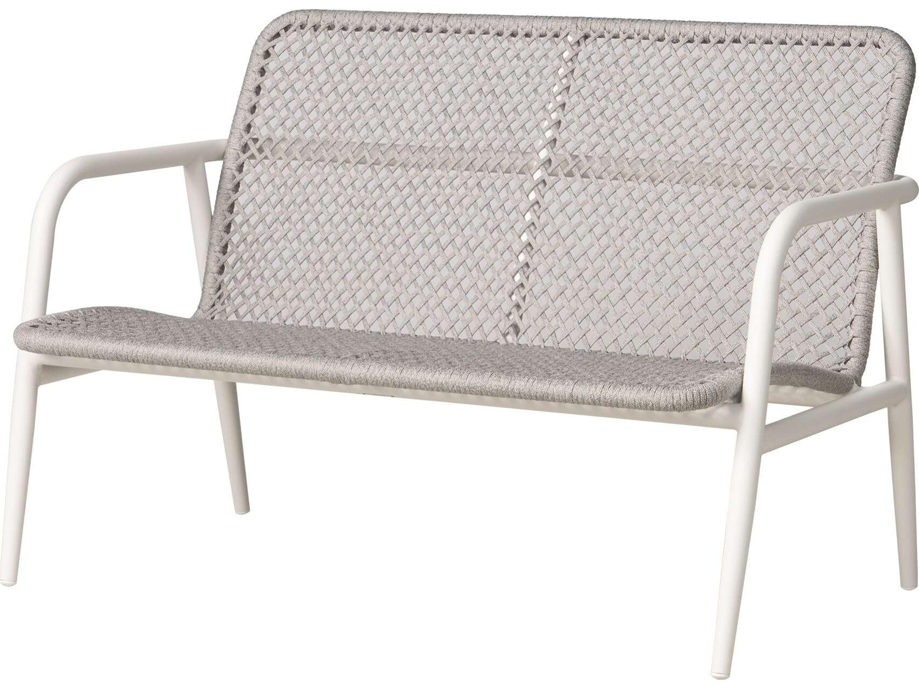 Burano Aluminum Rope Loveseat