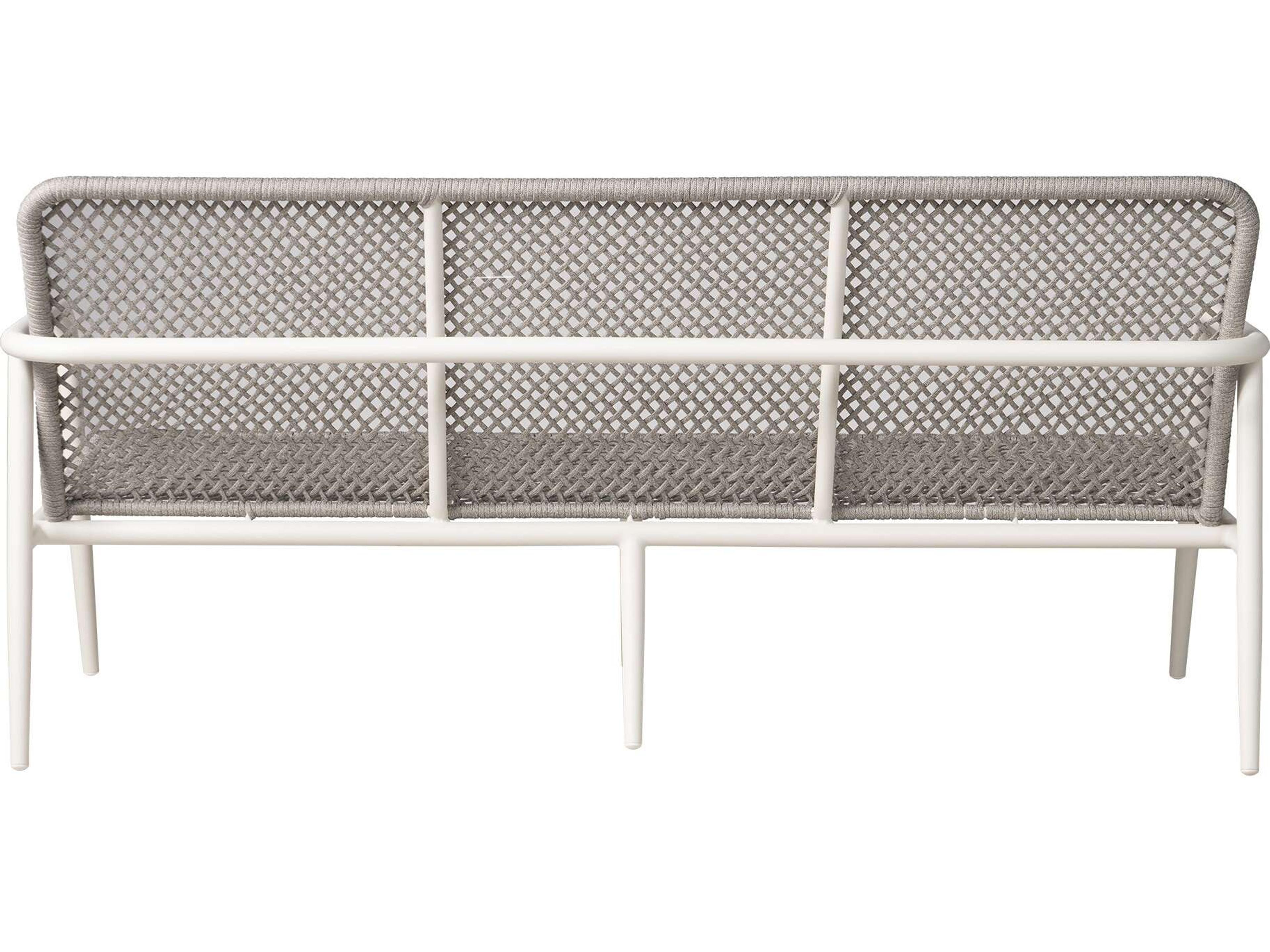 Lloyd Flanders Burano Aluminum Rope Sofa