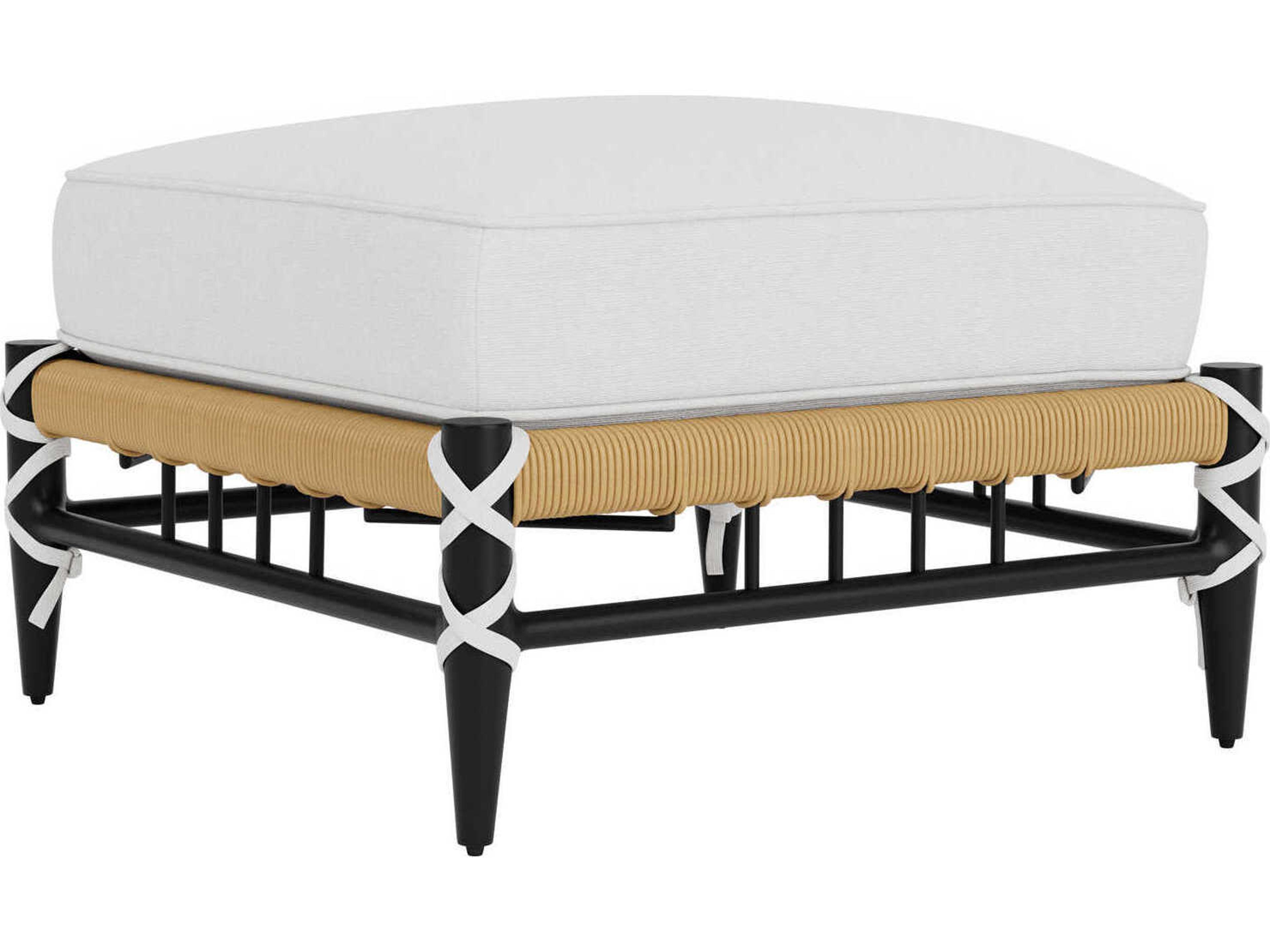 Lloyd Flanders Low Country Aluminum Outdoor Ottoman