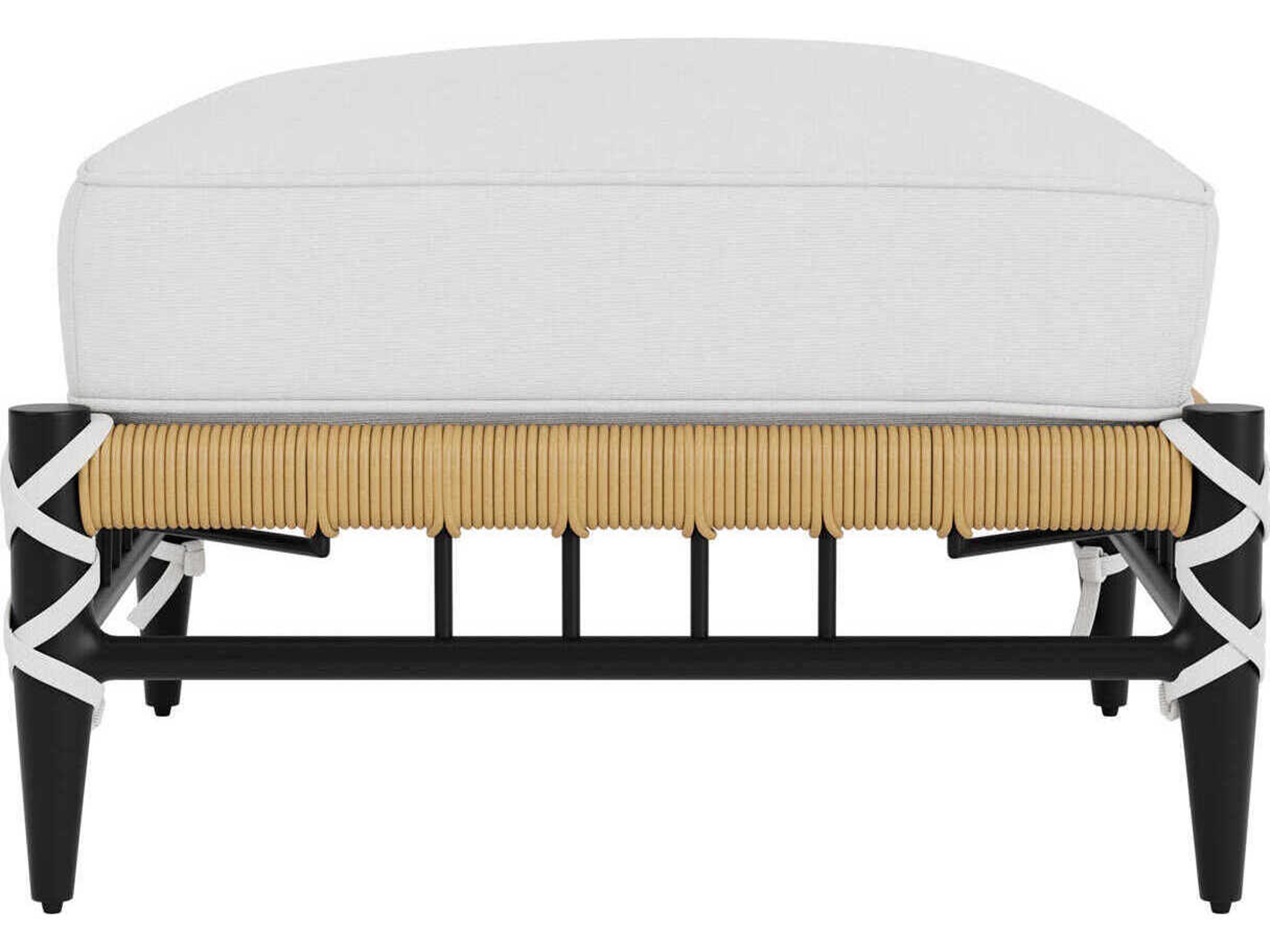 Lloyd Flanders Low Country Aluminum Outdoor Ottoman