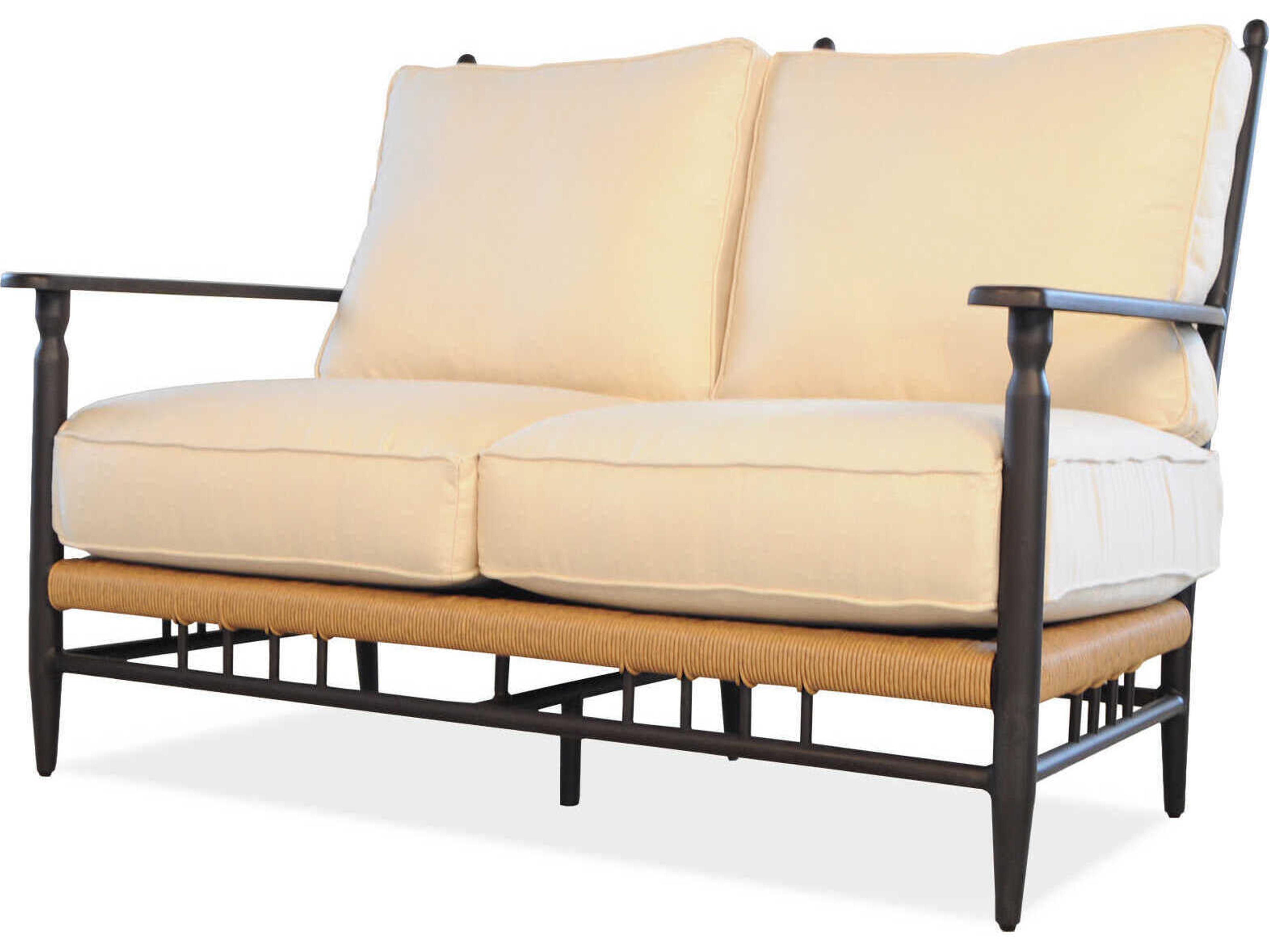 Lloyd Flanders Low Country Aluminum Outdoor Patio Loveseat