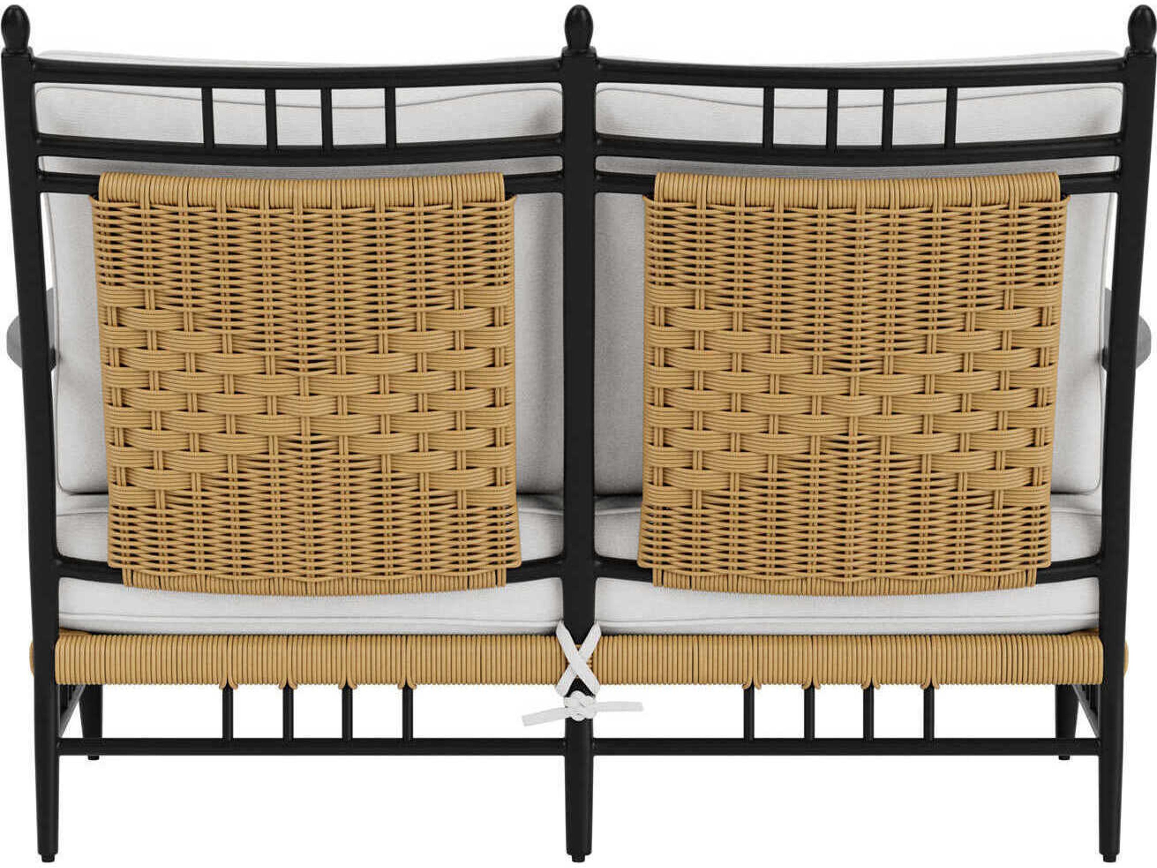 Lloyd Flanders Low Country Aluminum Outdoor Patio Loveseat