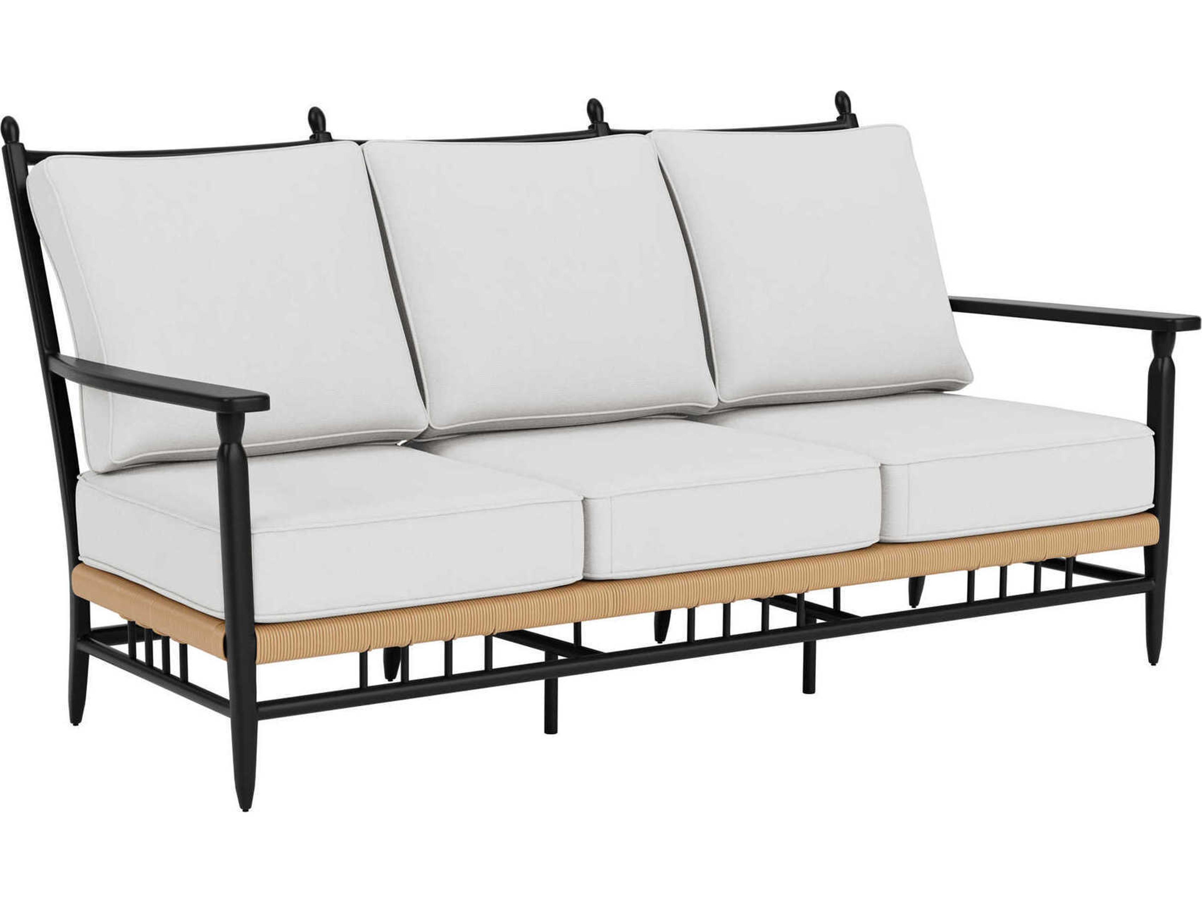 Lloyd Flanders Low Country Wicker Outdoor Sofa