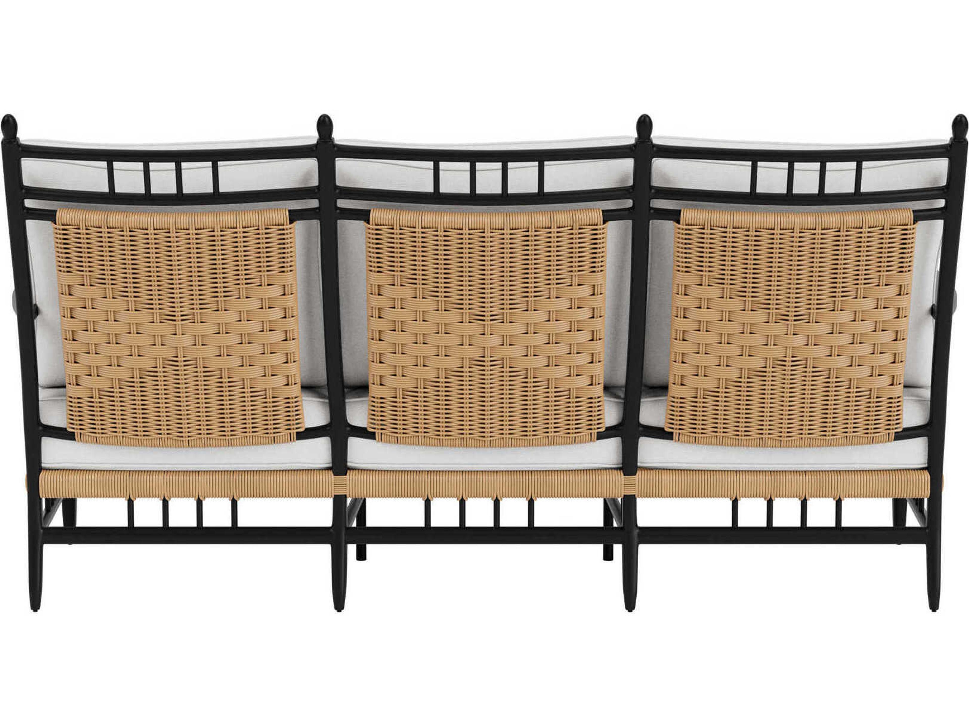 Lloyd Flanders Low Country Wicker Outdoor Sofa