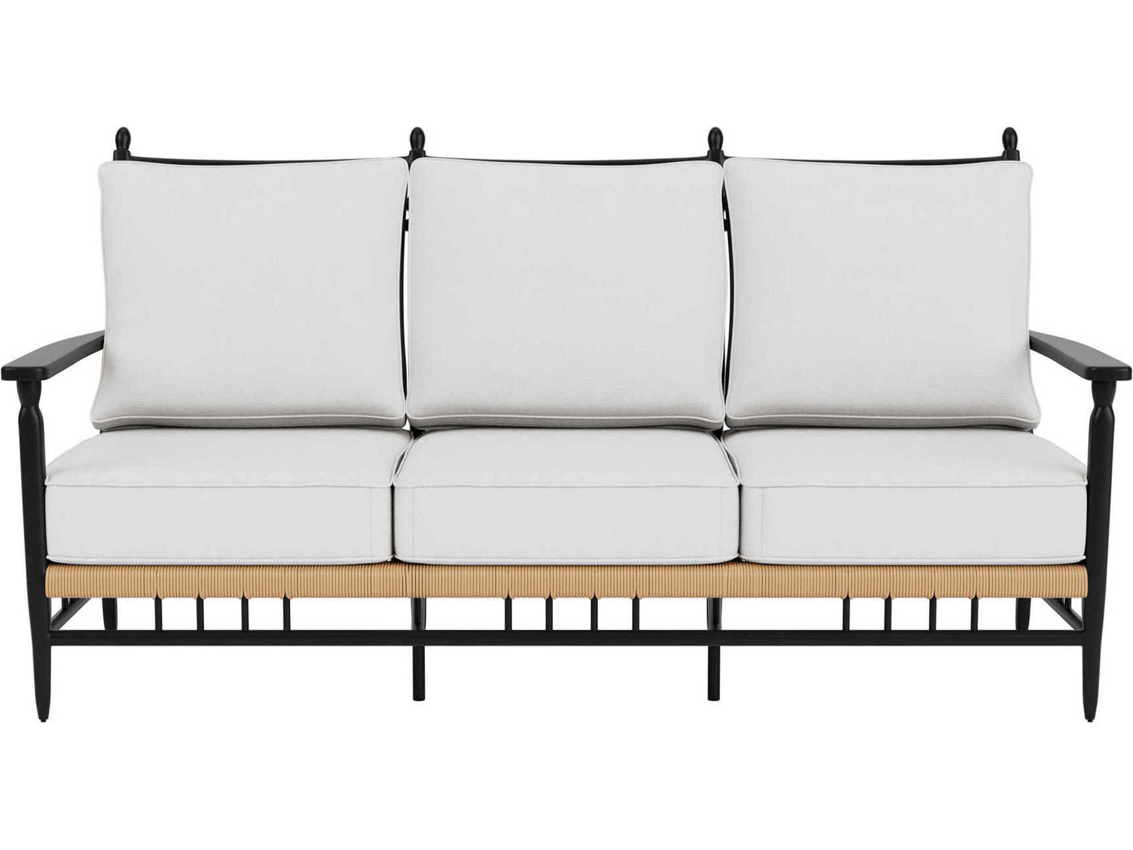 Lloyd Flanders Low Country Wicker Outdoor Sofa