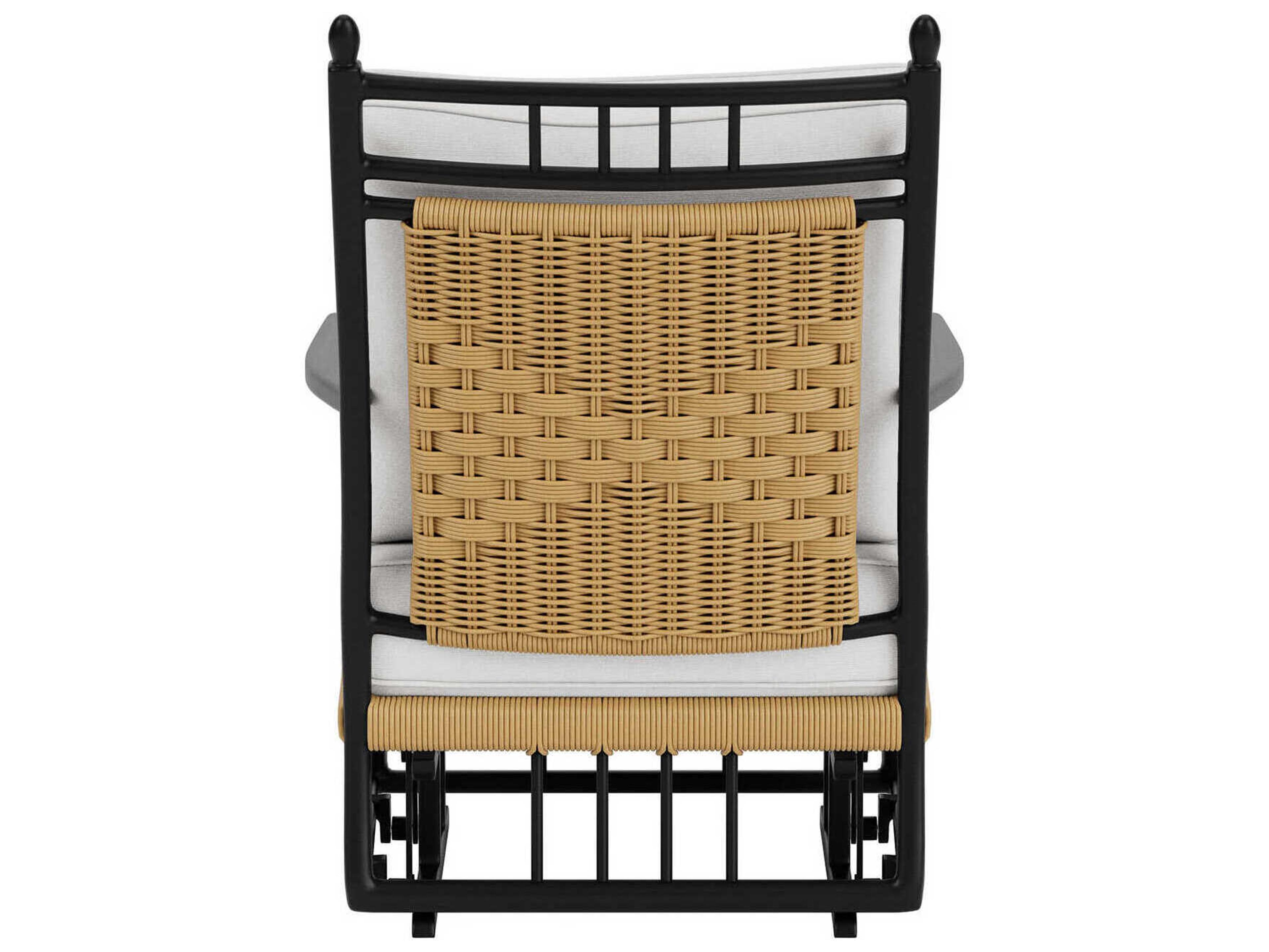 Lloyd Flanders Low Country Aluminum Glider Patio Lounge Chair