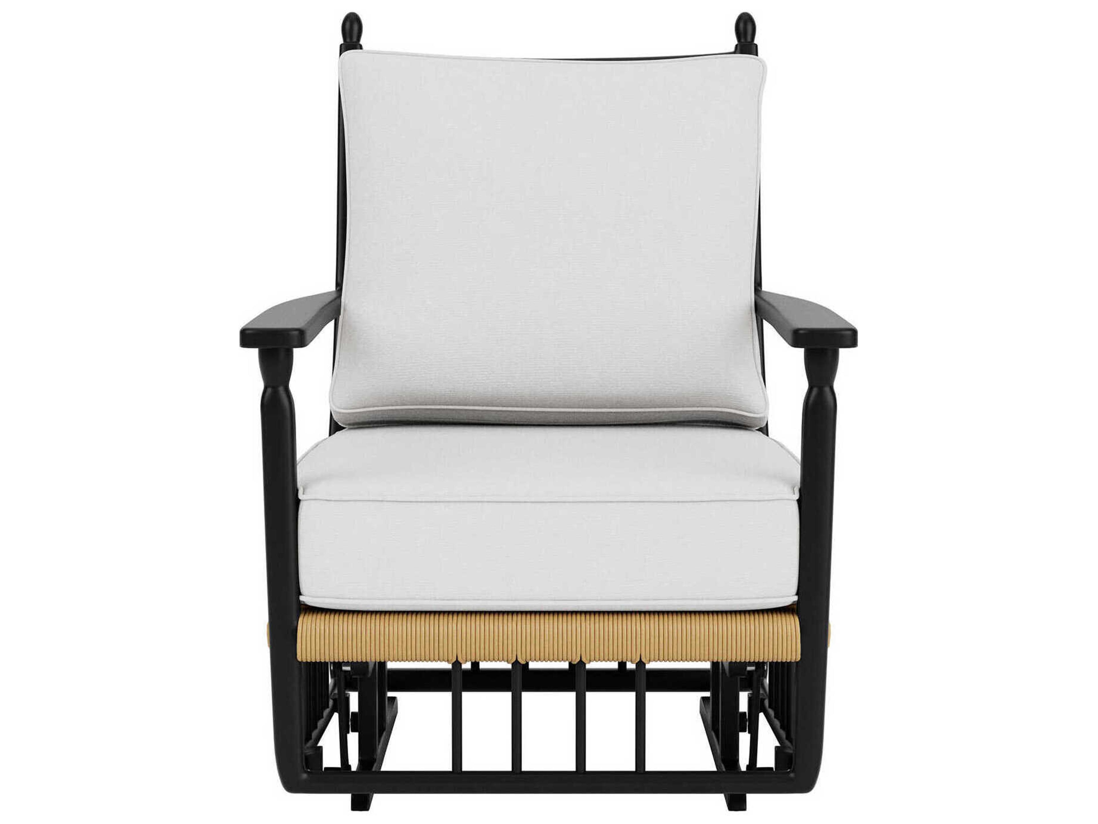 Lloyd Flanders Low Country Aluminum Glider Patio Lounge Chair