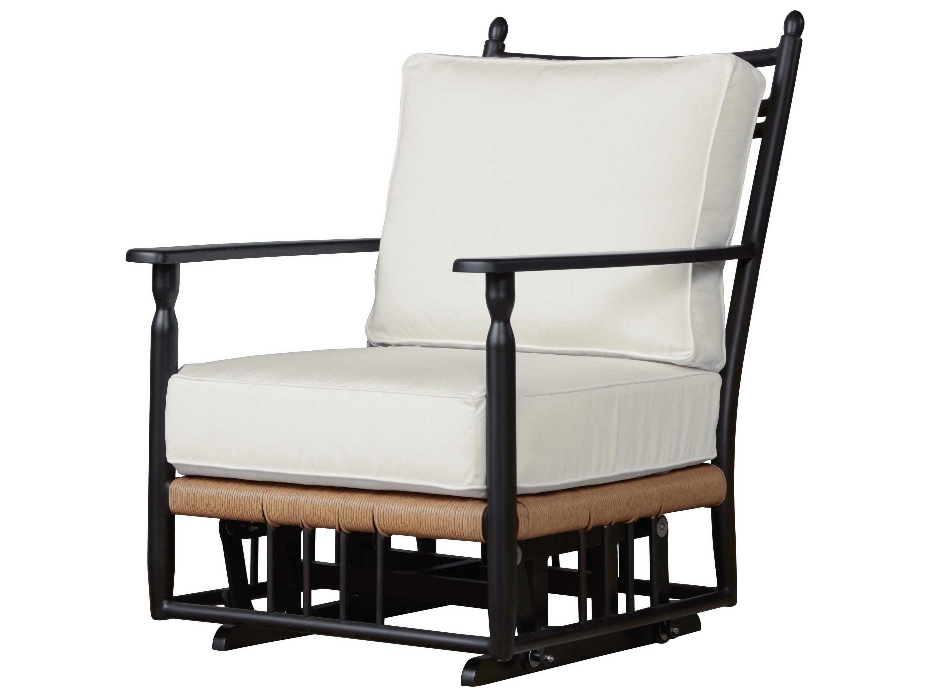 Lloyd Flanders Low Country Aluminum Glider Patio Lounge Chair
