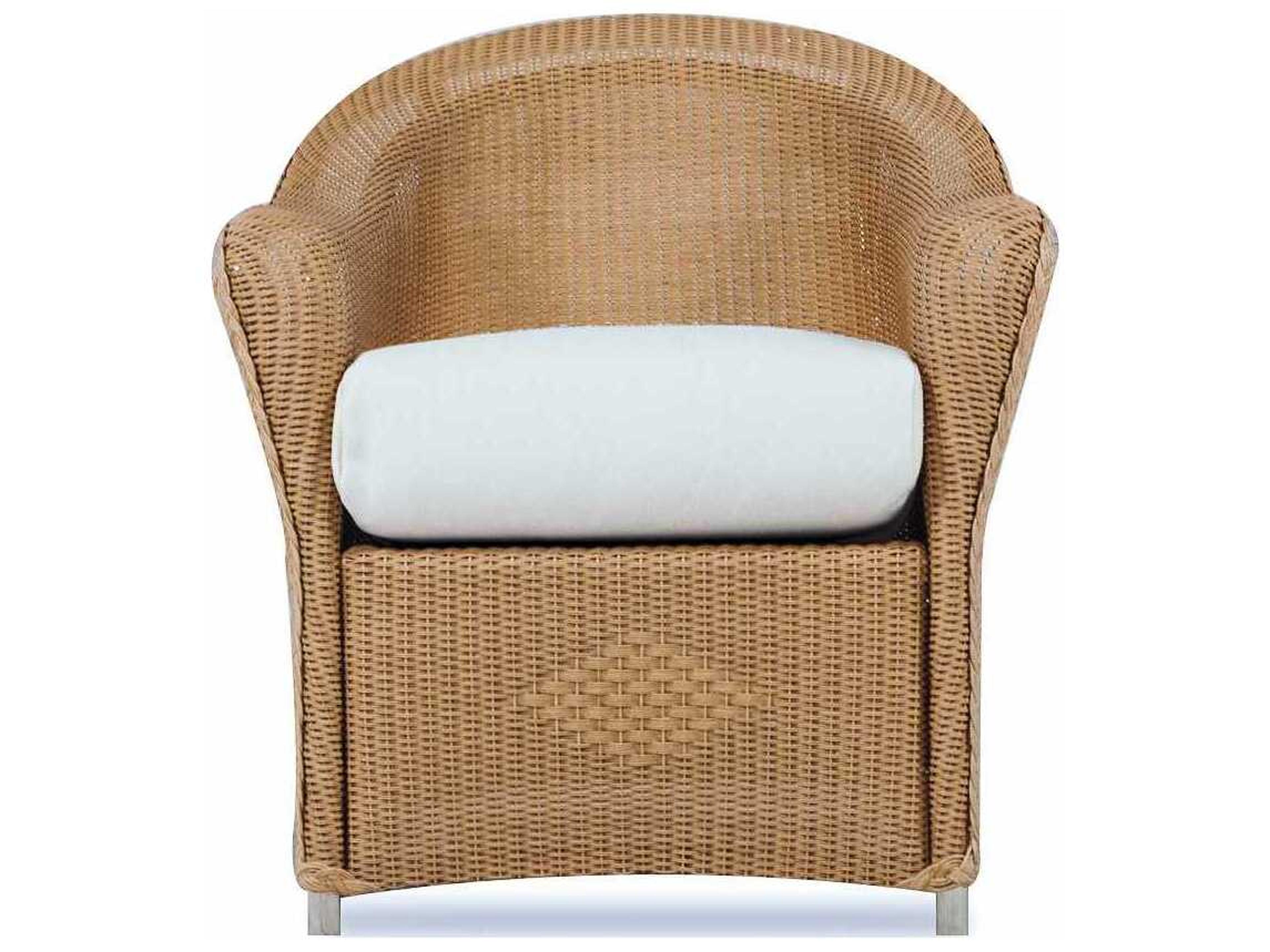 Lloyd Flanders Reflections Wicker Outdoor Patio Dining Arm Chair