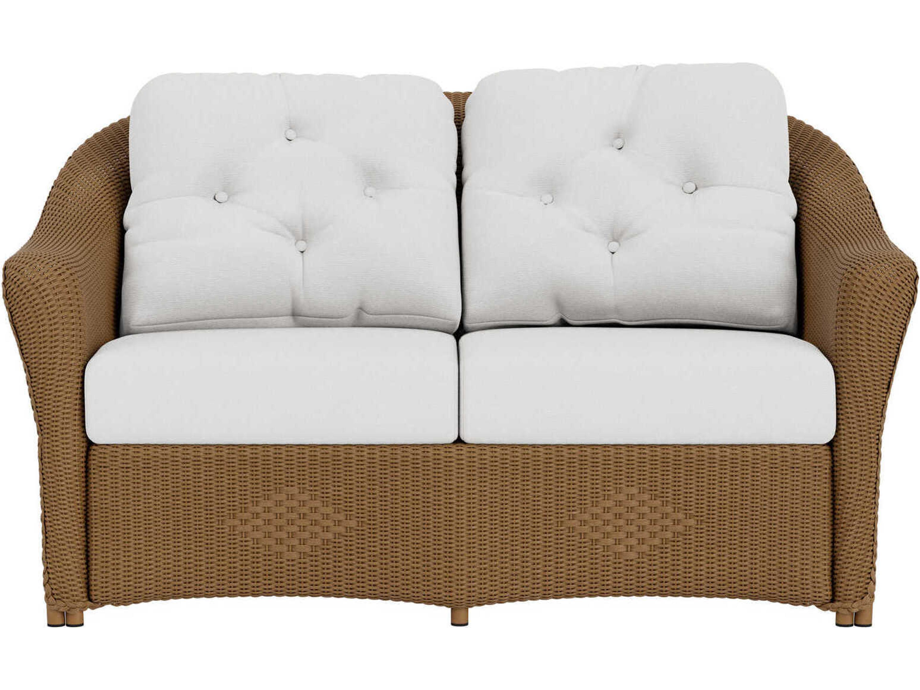 Lloyd Flanders Reflections Wicker Outdoor Patio Loveseat