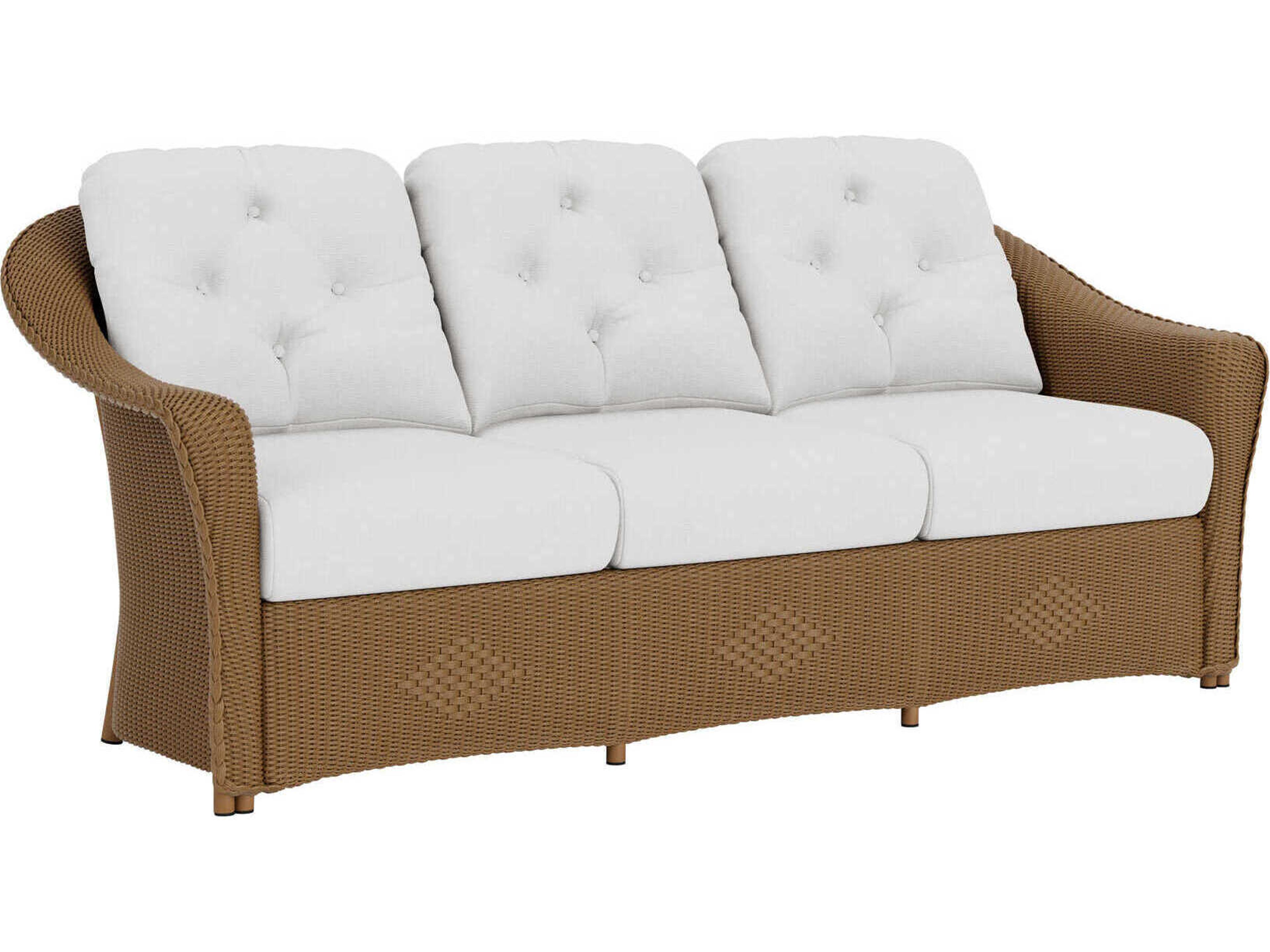 Lloyd Flanders Reflections Wicker Patio Sofa
