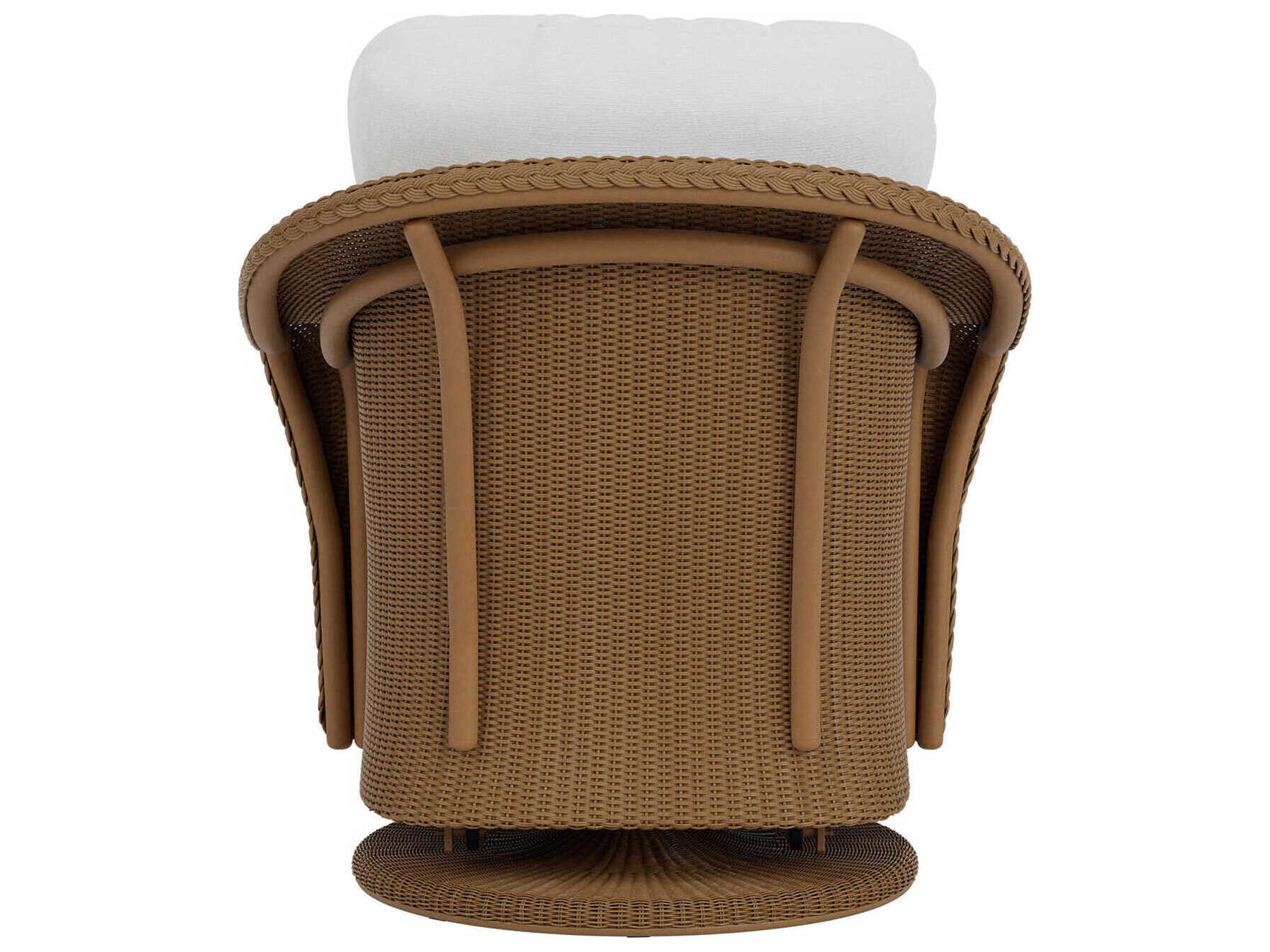 Lloyd Flanders Reflections Wicker Swivel Glider Outdoor Lounge Chair