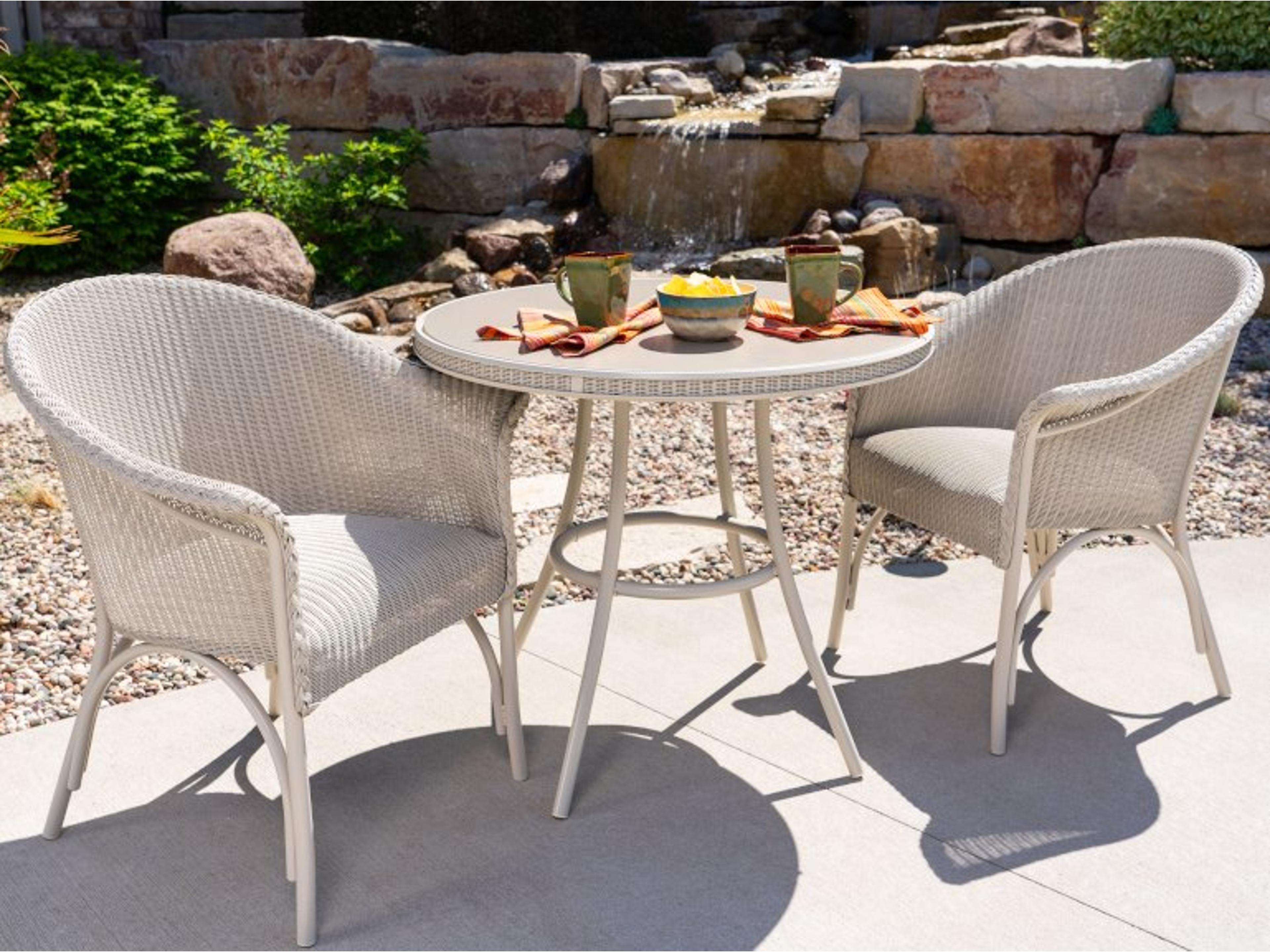 All Seasons Wicker Dining Set