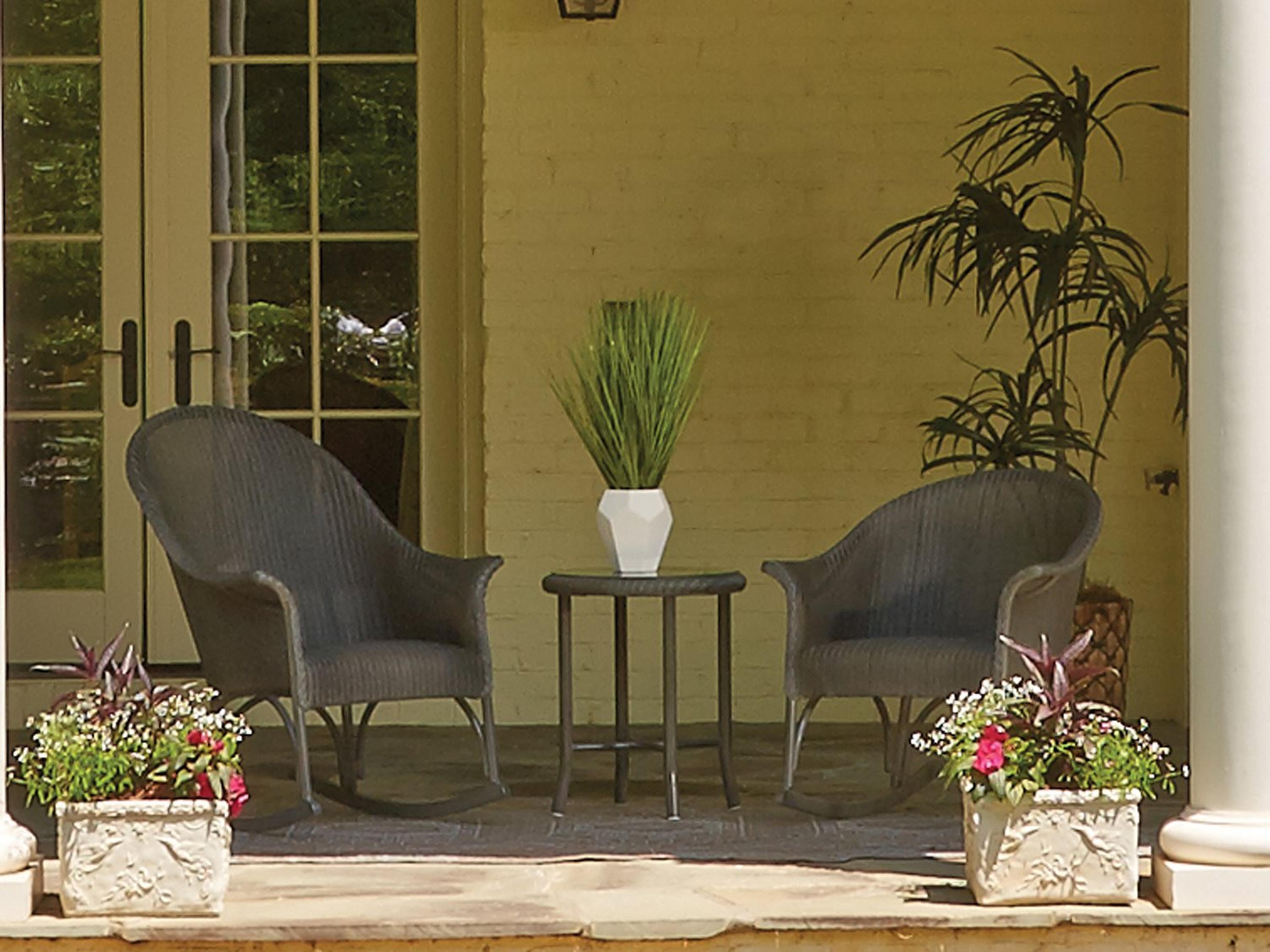 All Seasons Wicker Outdoor Patio Lounge Set